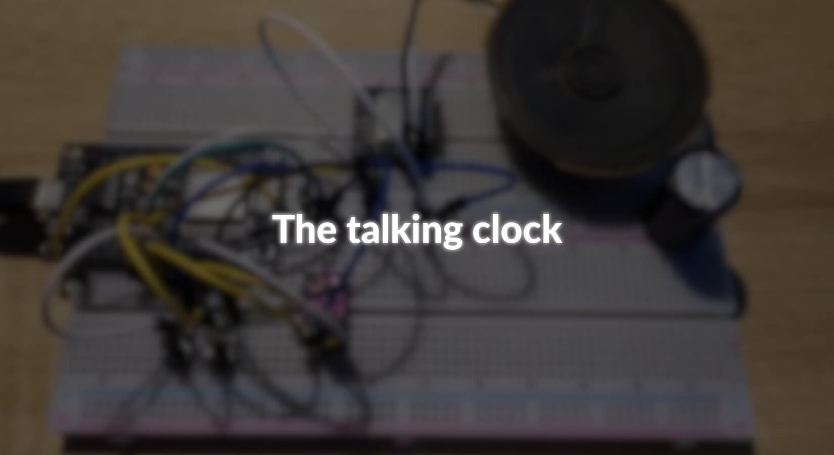 Die sprechende Uhr - AZ-Delivery