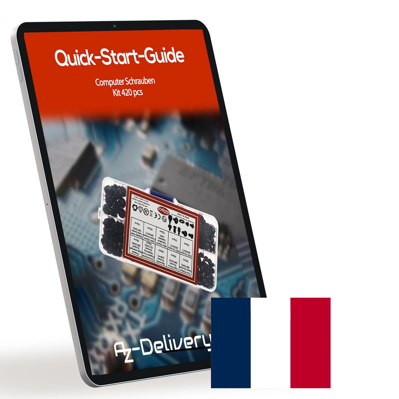 420 Stk PC Schrauben Set – Umfassendes Computer Schrauben Set - AZ - Delivery