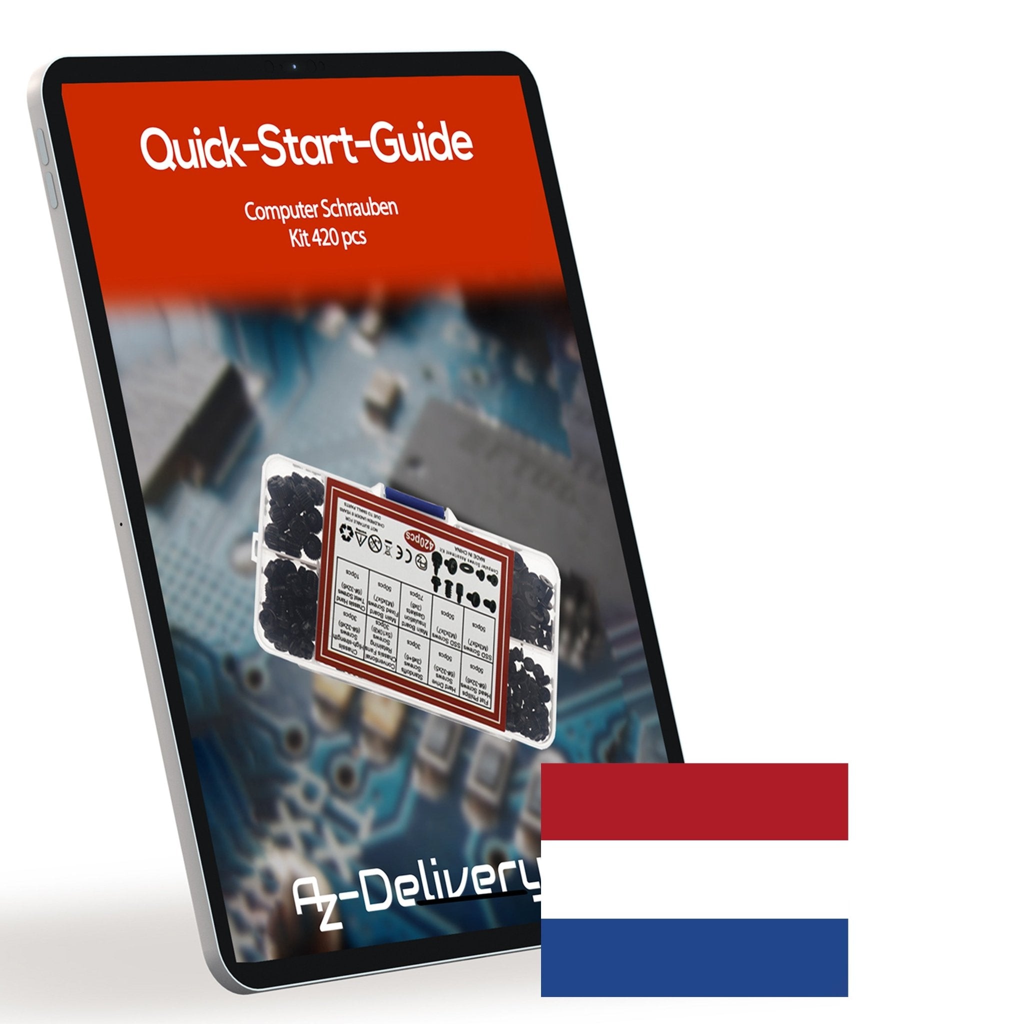 420 Stk PC Schrauben Set – Umfassendes Computer Schrauben Set - AZ - Delivery