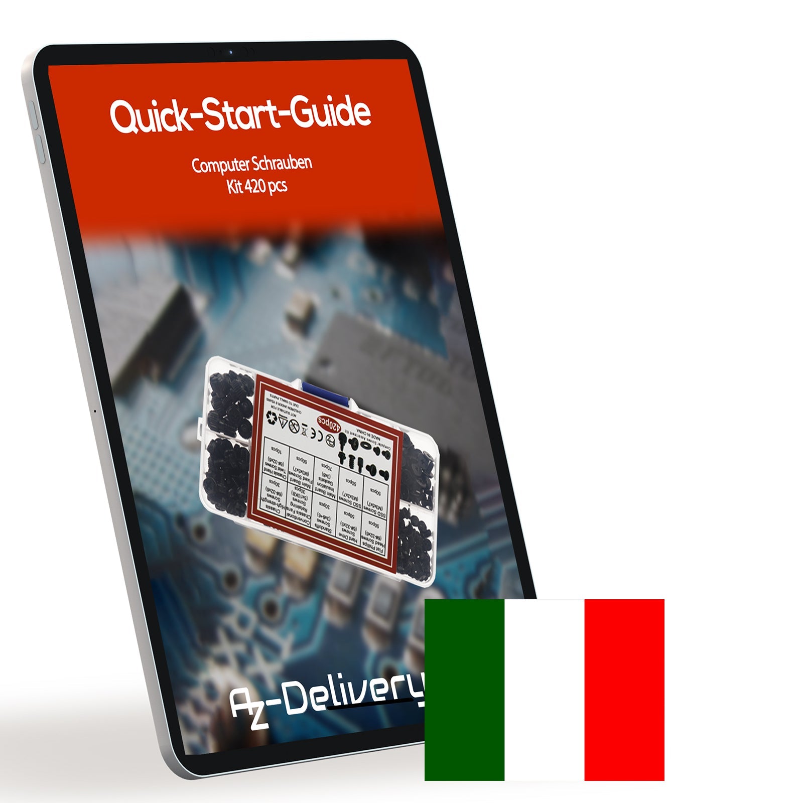 420 Stk PC Schrauben Set – Umfassendes Computer Schrauben Set - AZ - Delivery