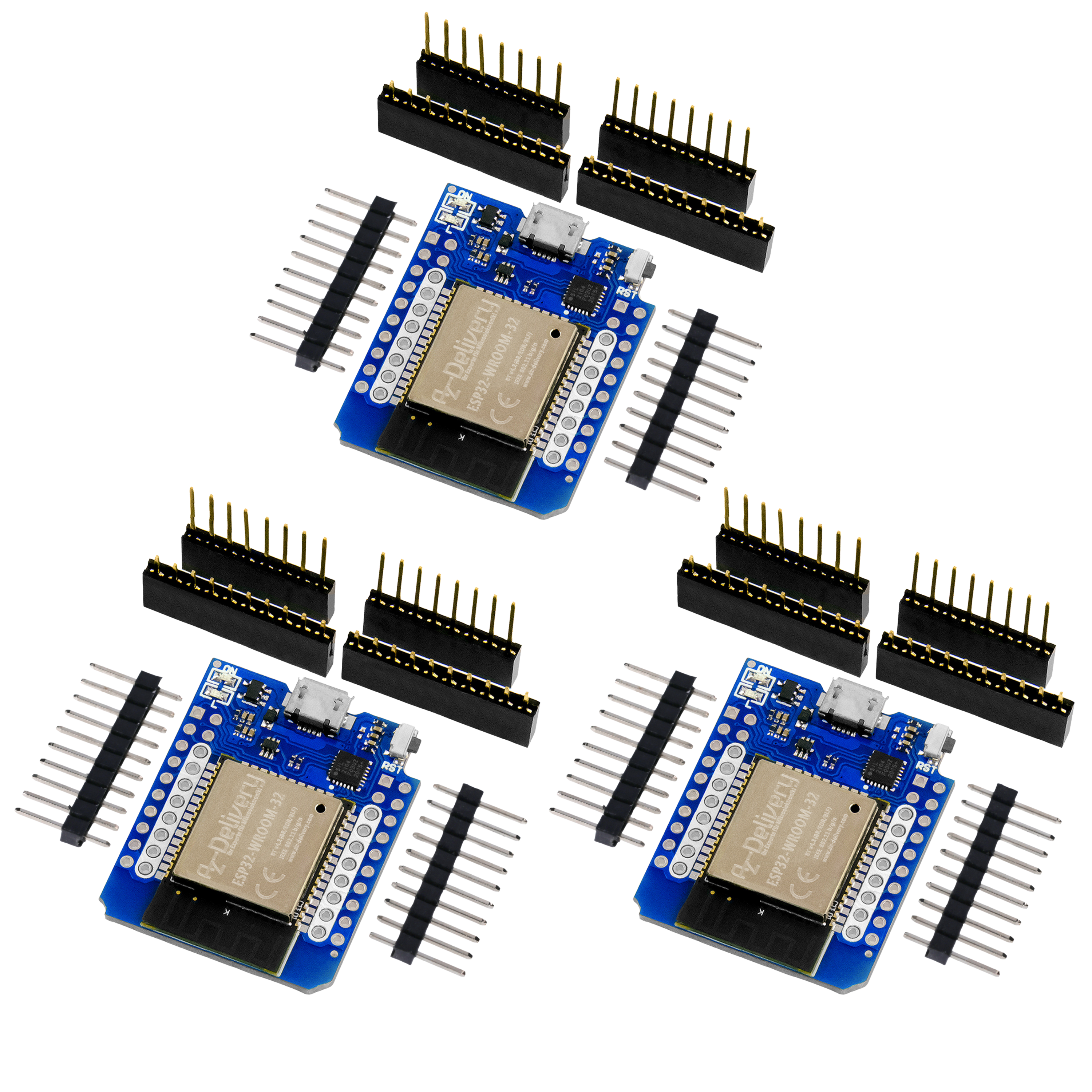ESP32 D1 Mini Nodemcu WiFi Module + Bluetooth Internet Development Board Compatible con Arduino