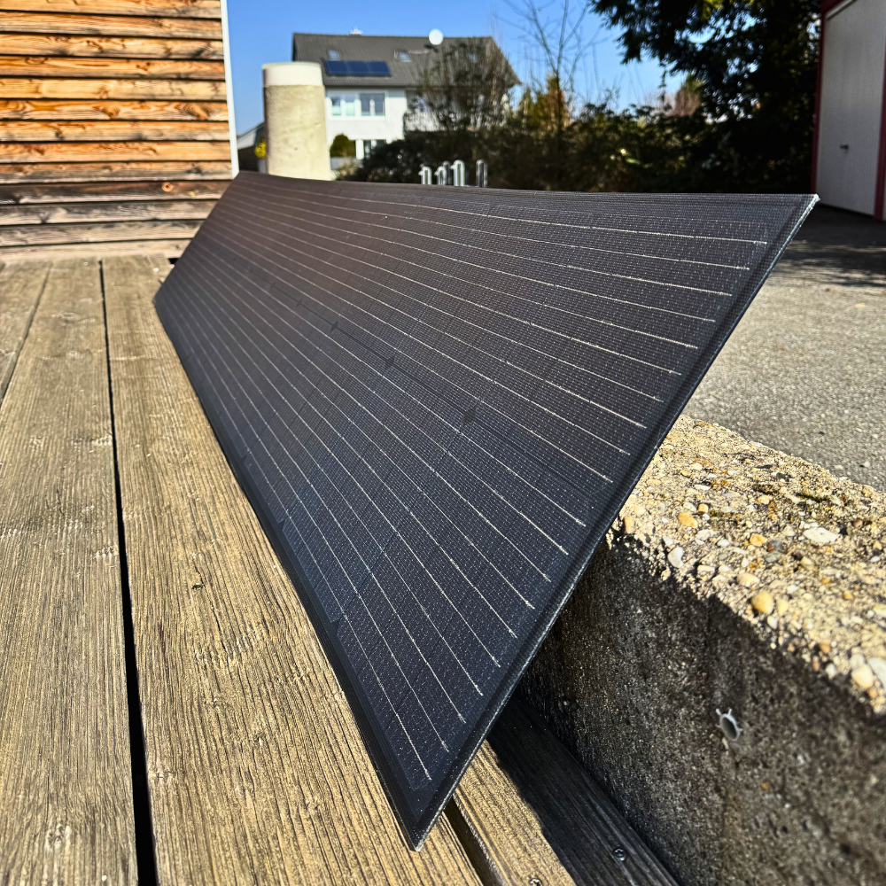 Pannello solare flessibile ETFE da 130 W – Modulo solare monocristallino, leggero e robusto, modulo fotovoltaico con connettore MC4, ideale per camper, barche, tetti, balconi, campeggio e applicazioni off-grid