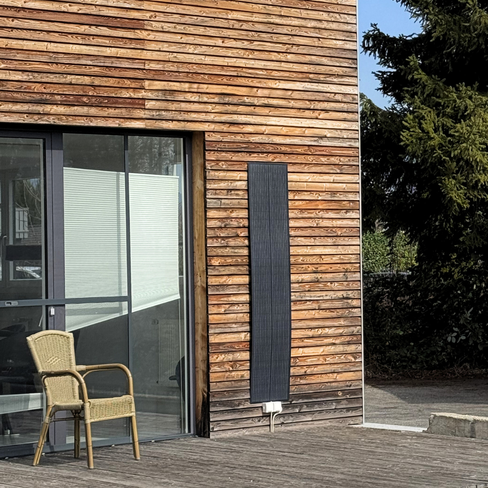 Pannello solare flessibile ETFE da 130 W – Modulo solare monocristallino, leggero e robusto, modulo fotovoltaico con connettore MC4, ideale per camper, barche, tetti, balconi, campeggio e applicazioni off-grid