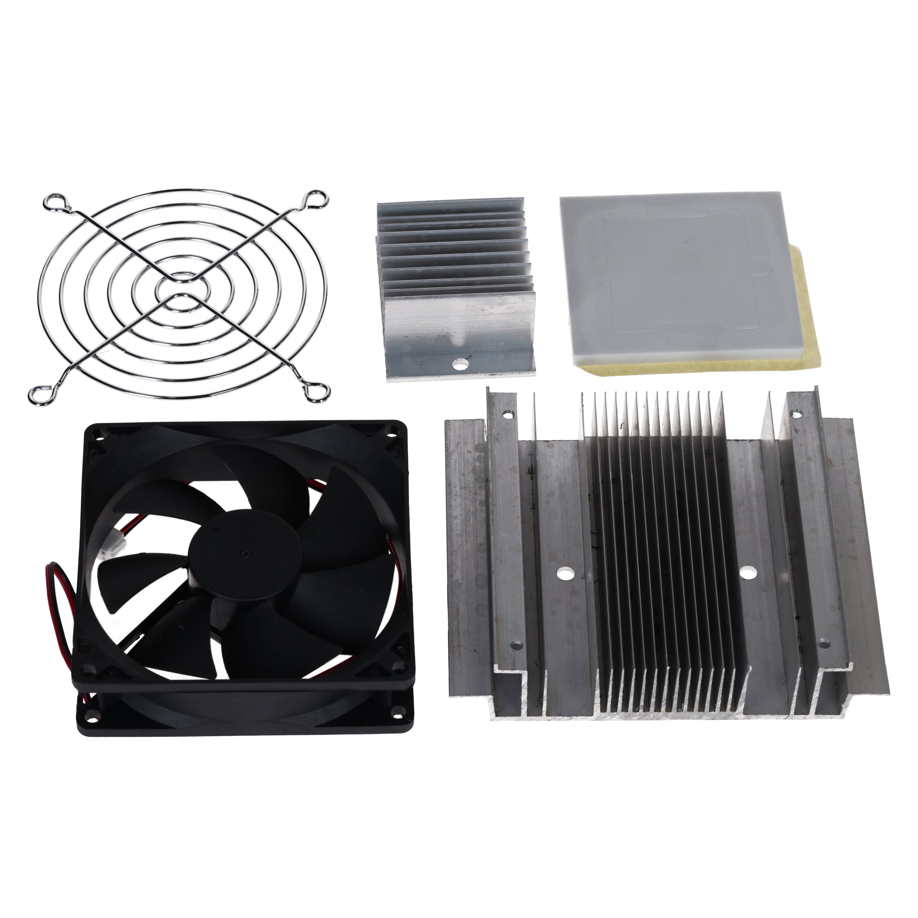 Cooling Kit für Peltier-Elemente – Kühlkörper & Lüfter-Set für thermoelektrische Kühlung – Aluminium-Heatsinks, 12V Lüfter, Zubehör für DIY-Projekte