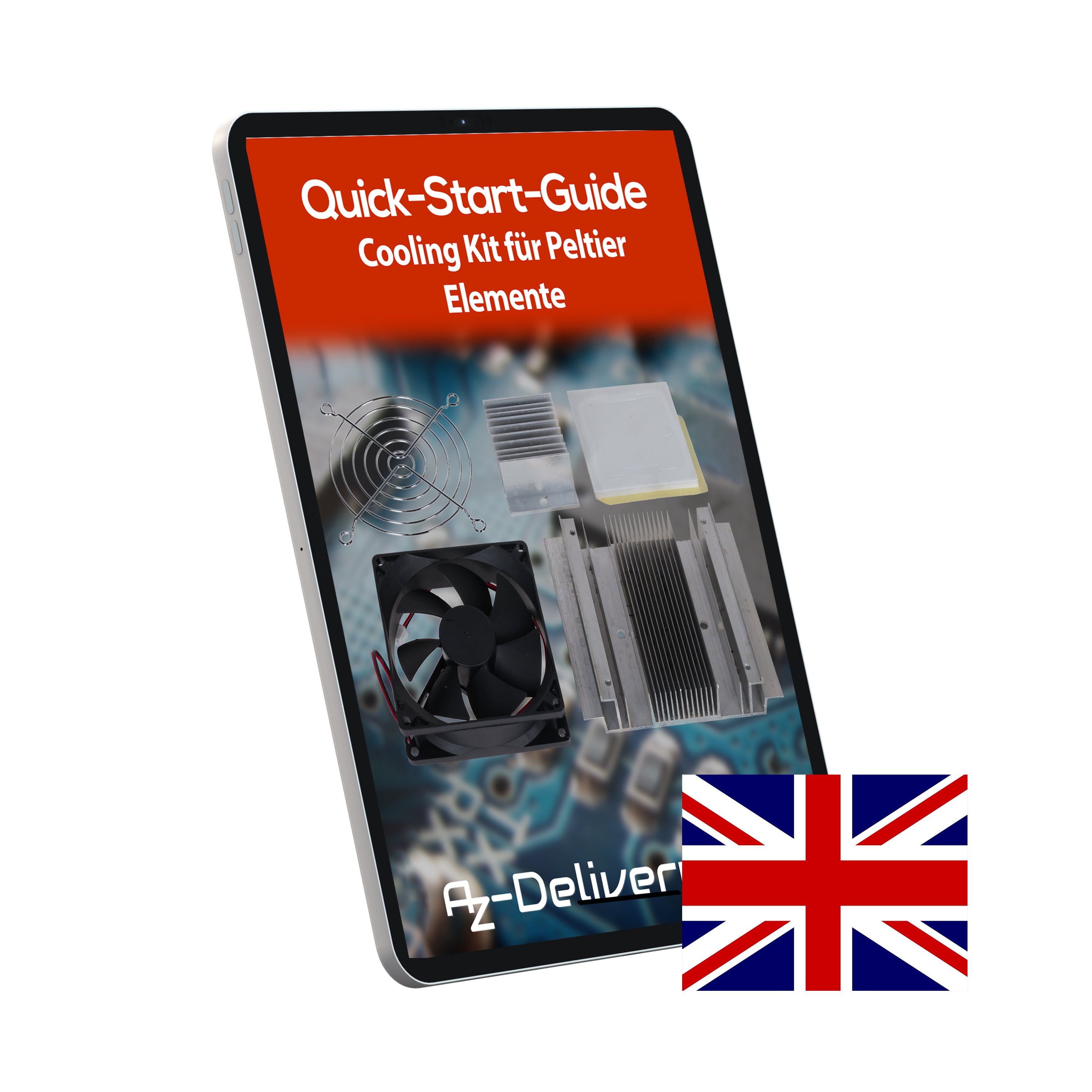 Cooling Kit für Peltier-Elemente – Kühlkörper & Lüfter-Set für thermoelektrische Kühlung – Aluminium-Heatsinks, 12V Lüfter, Zubehör für DIY-Projekte