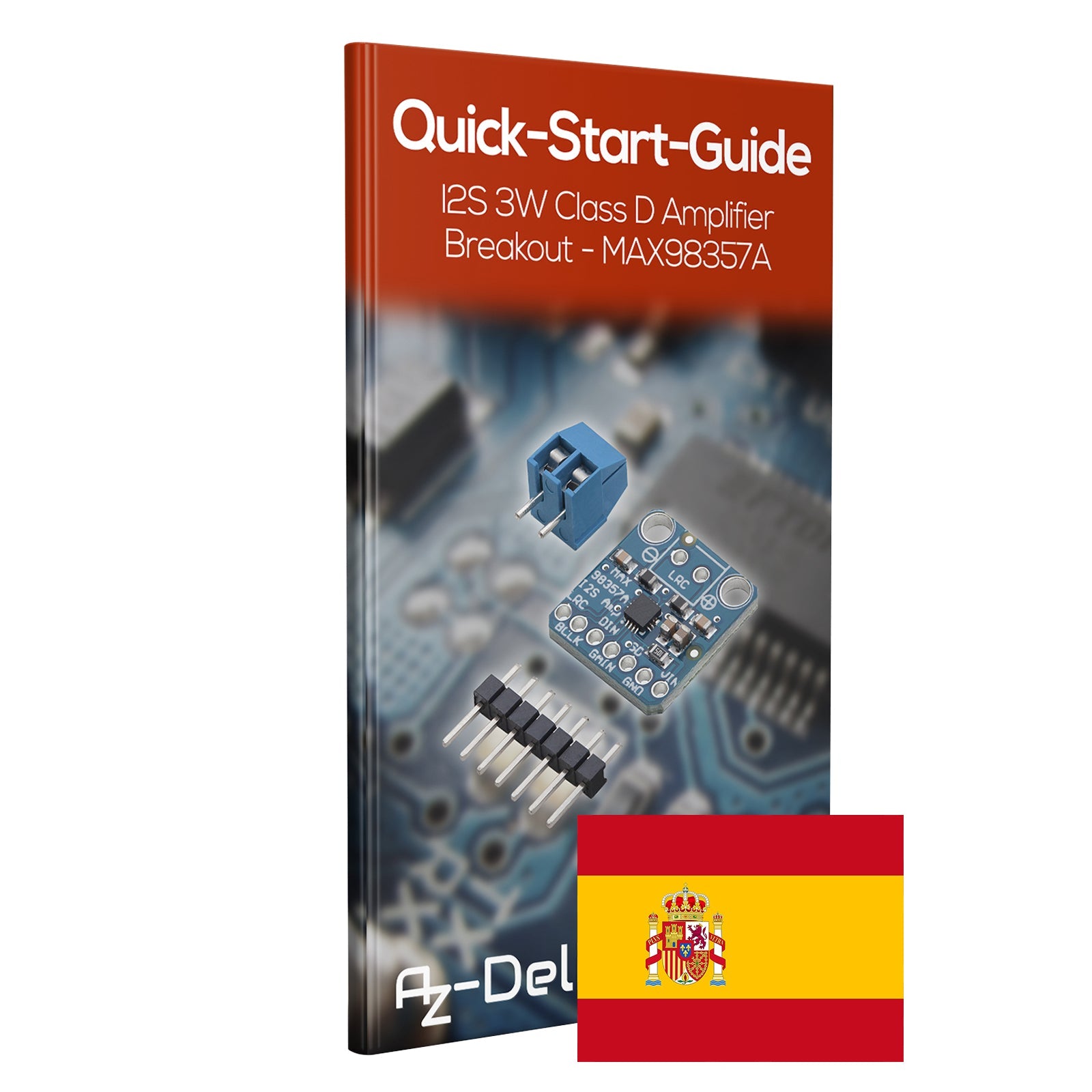 I2S 3W Klasse D Amplifier Breakout Modul - MAX98357A - AZ - Delivery