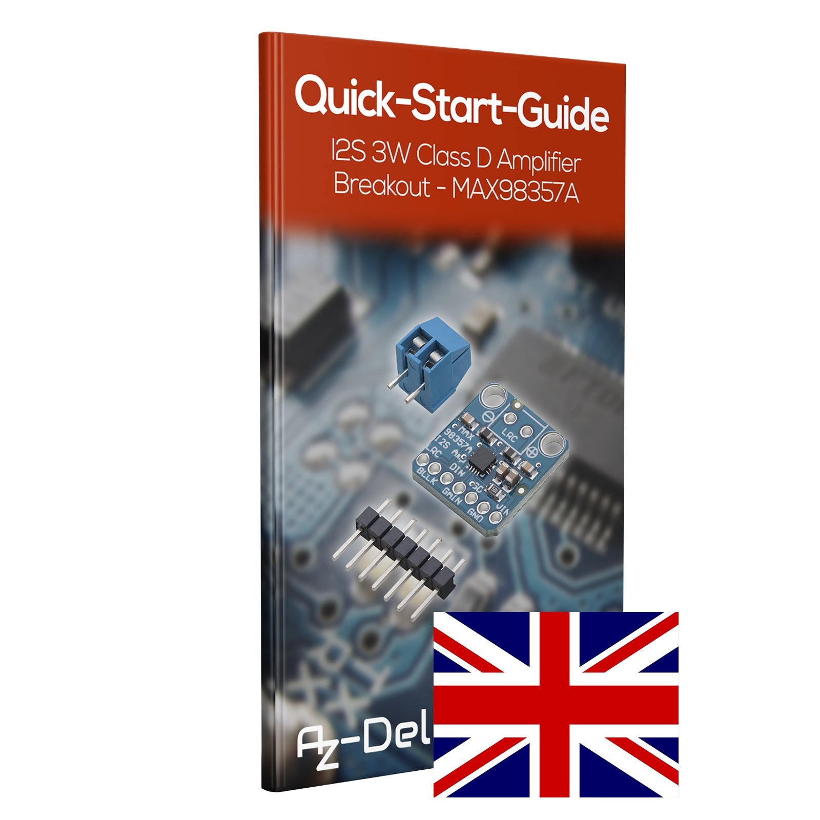 I2S 3W Klasse D Amplifier Breakout Modul - MAX98357A - AZ - Delivery
