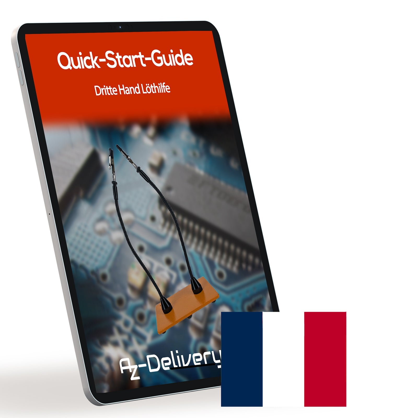 Magnetische Dritte Hand Lötstation – Professionelle Löthilfe mit 2 Verstellbaren Helfenden Armen - AZ - Delivery