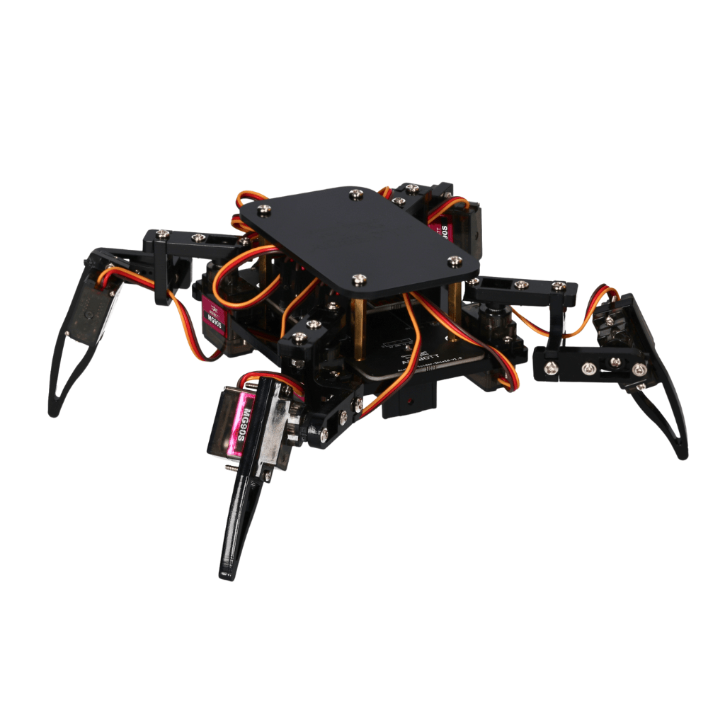 Quadruped Bionic Spider Robot Kit mit ESP8266 - Controller - Board | Unterstützt Arduino und ACECode Programmierung - AZ - Delivery