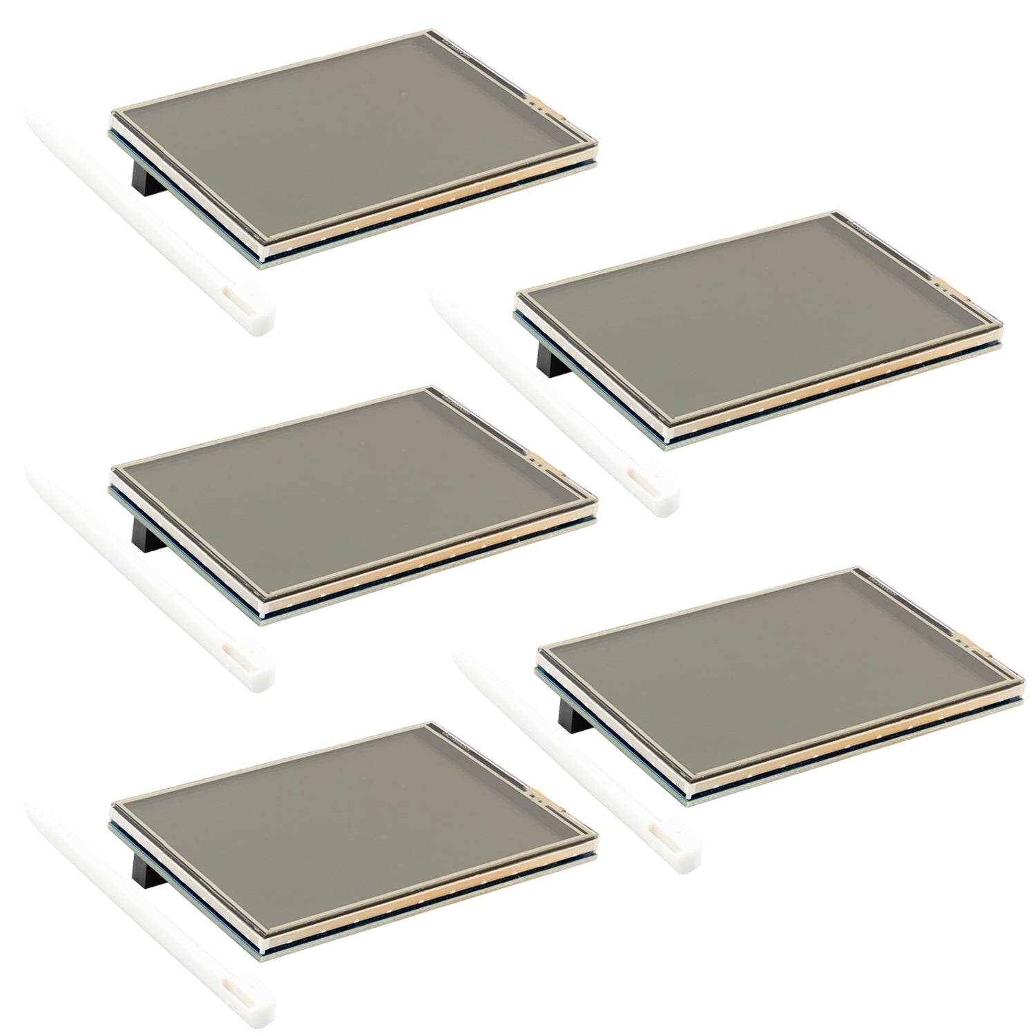 RPi Touch Display HAT 3.5" – Display mit 480x320 Auflösung Touchmonitor, Resistive Touchscreen, Kompatibel mit Raspberry Pi 3B+, 3B, 4 und RPi 5 - AZ - Delivery