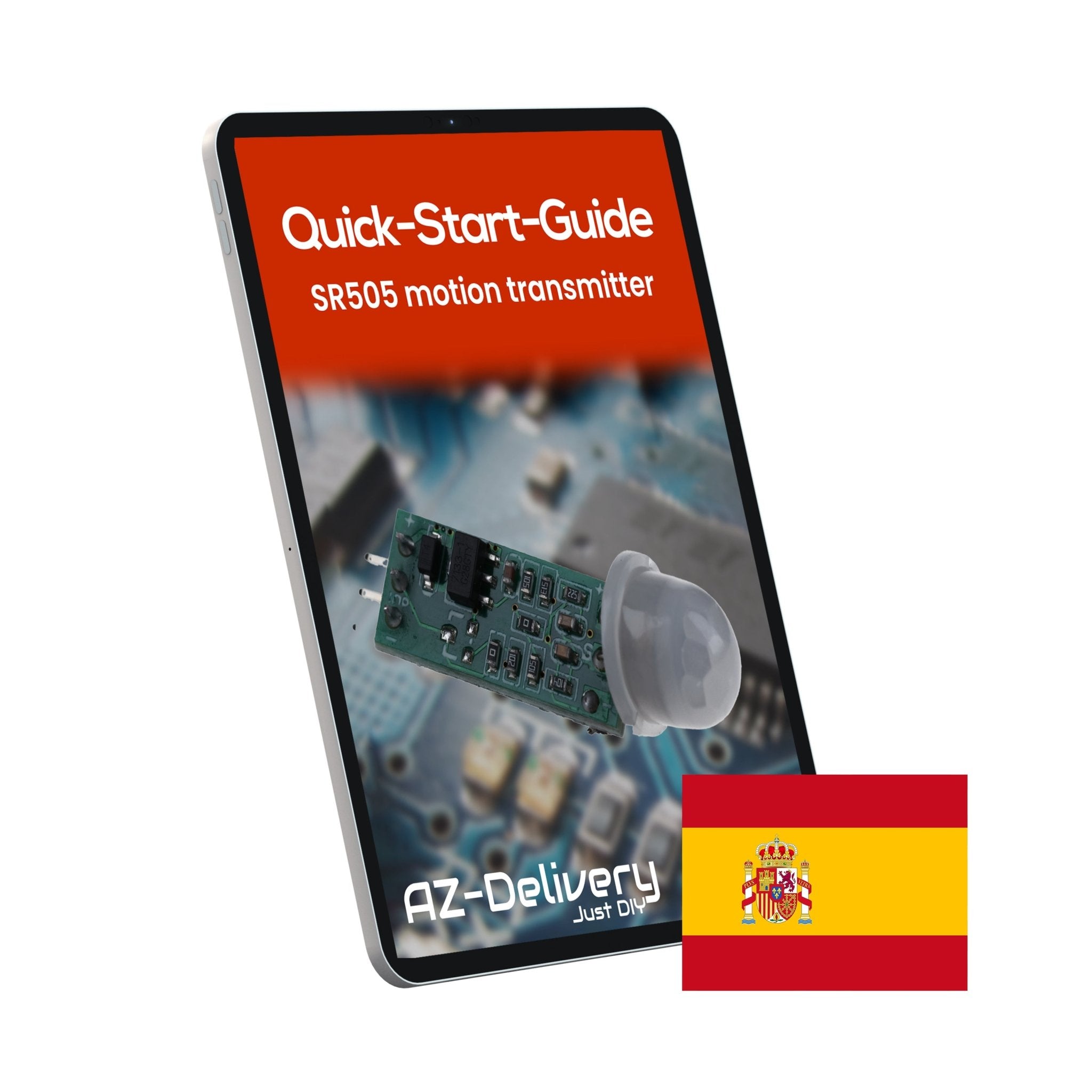 SR505 Mini PIR Bewegungssensor 4,5–20V – Infrarot IR Sensor Modul für Arduino, 100° Erfassung, 4m Reichweite, kompakter Bewegungsmelder, HC - SR501 Alternative - AZ - Delivery