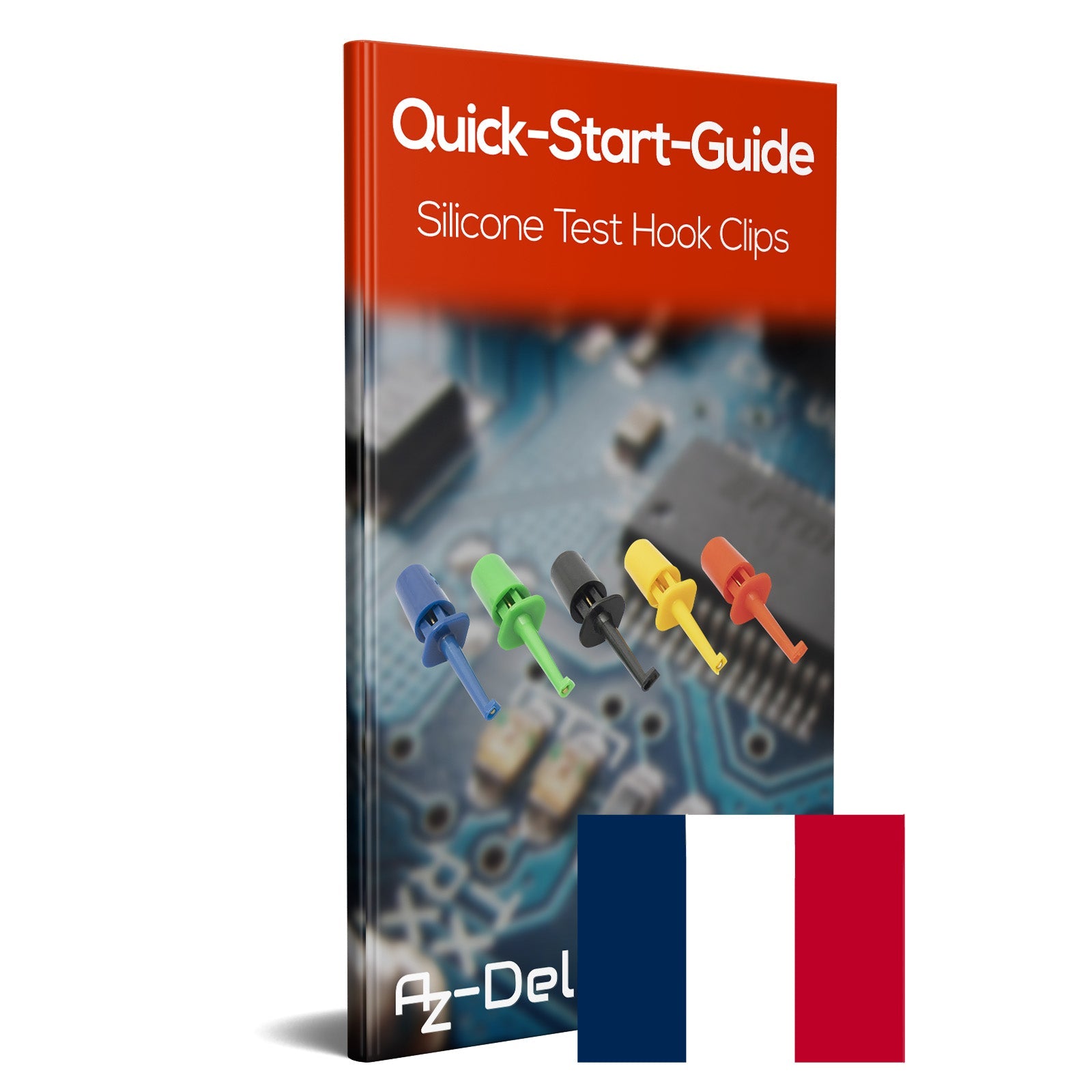 Testhaken Clips Probe Testleitungen Kit für elektronische Tests - AZ - Delivery