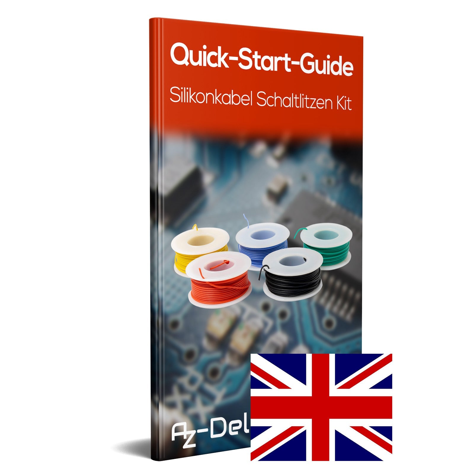 Ultraflexibles verzinntes Silikonkabel Schaltlitzen Kit temperaturbeständig aus Kupferdraht als Jumper oder zum Verseilen oder Verbinden - AZ - Delivery