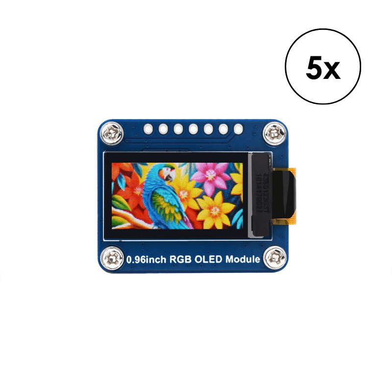 Waveshare - 0,96 " RGB OLED Display Modul kompatibel mit Arduino und Raspberry Pi - AZ-Delivery