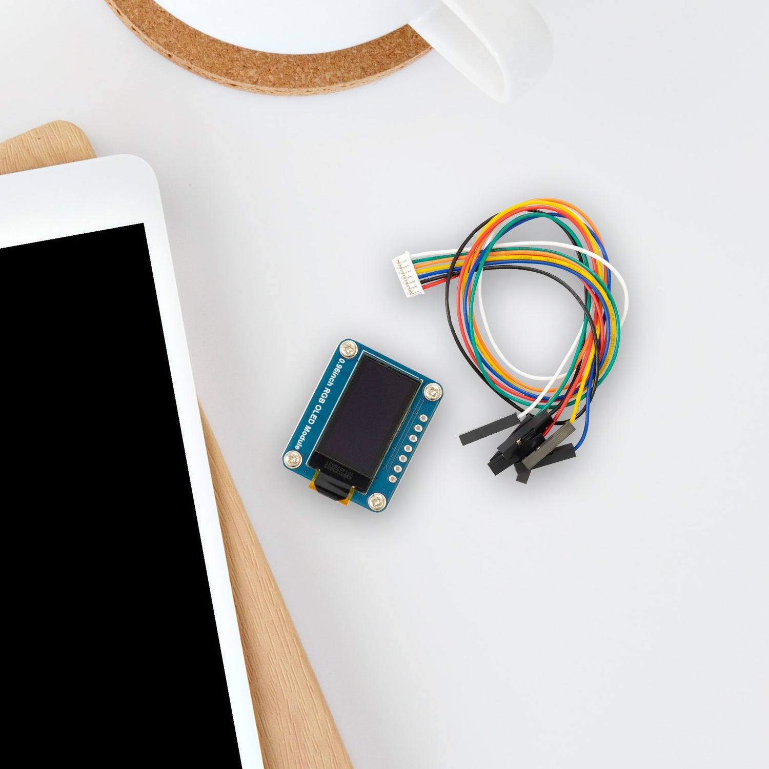 Waveshare - 0,96 " RGB OLED Display Modul kompatibel mit Arduino und Raspberry Pi - AZ-Delivery