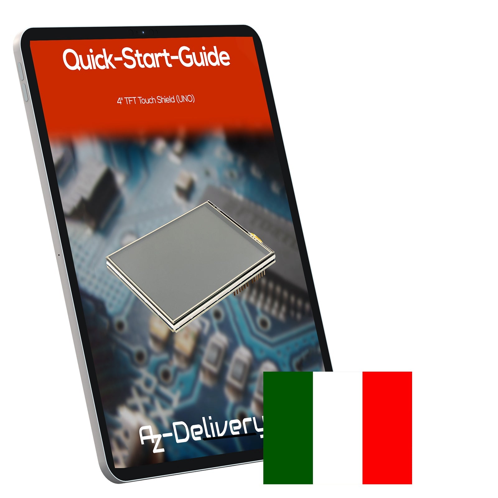 Waveshare - 4 " TFT Touch Shield - AZ-Delivery