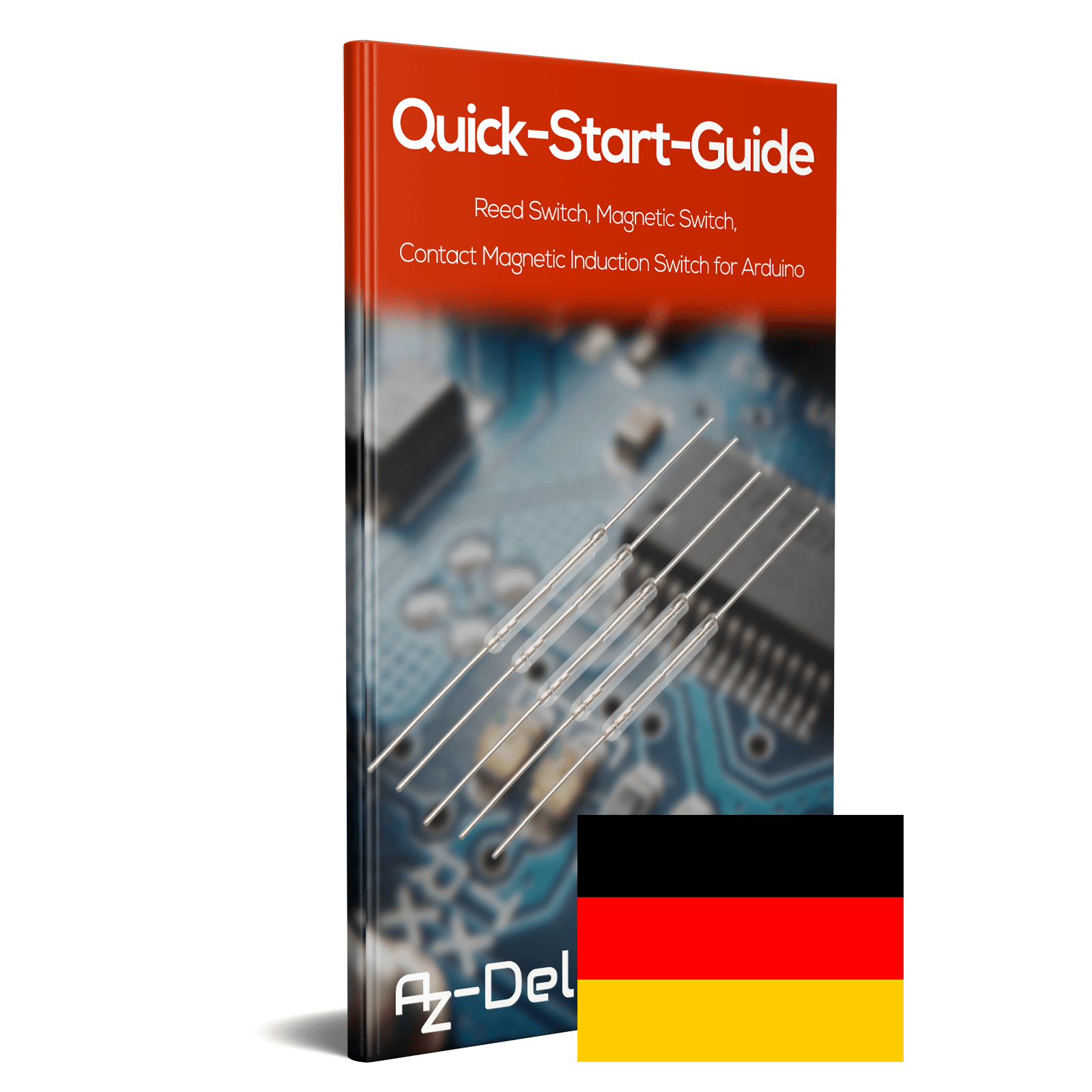 10x N/O Reed Switch Interruptor Magnético 2 * 14mm Interruptor de Inducción Magnética para Arduino