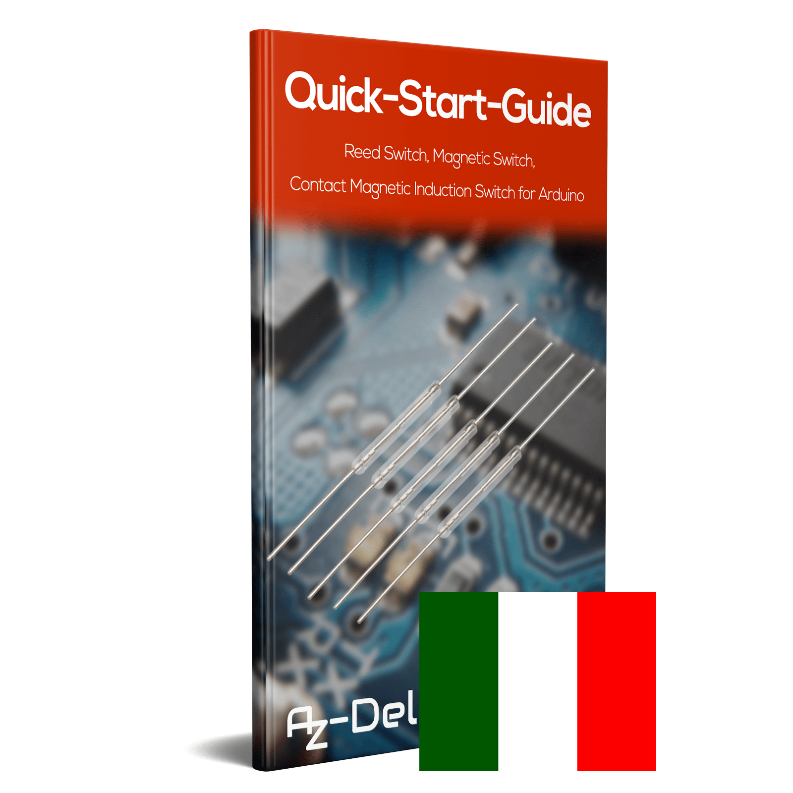 10x N/O Reed Switch Interruptor Magnético 2 * 14mm Interruptor de Inducción Magnética para Arduino
