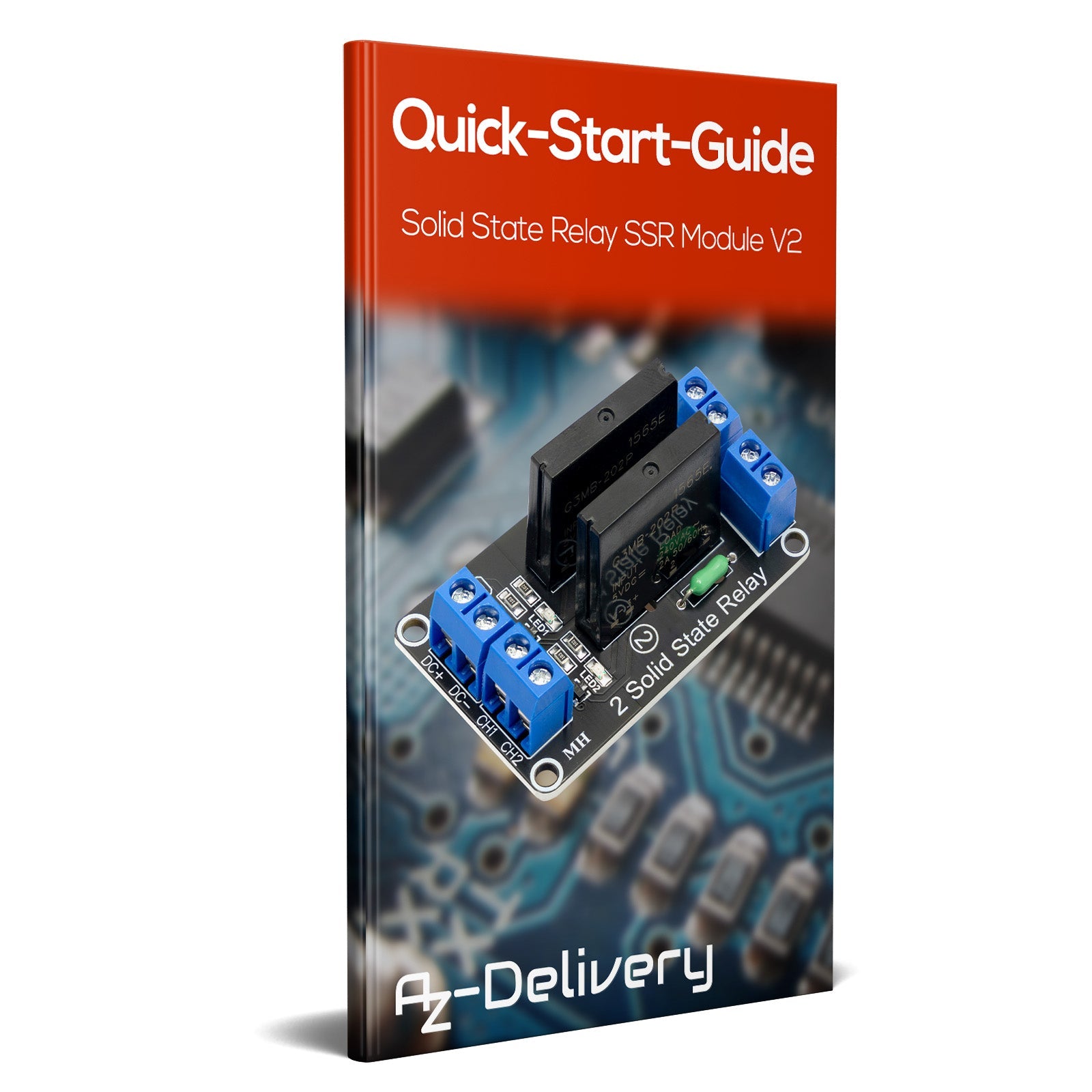 2-kanaals Solid State relais 5V DC laag niveau Trigger Power Switch compatibel met Arduino en Raspberry Pi