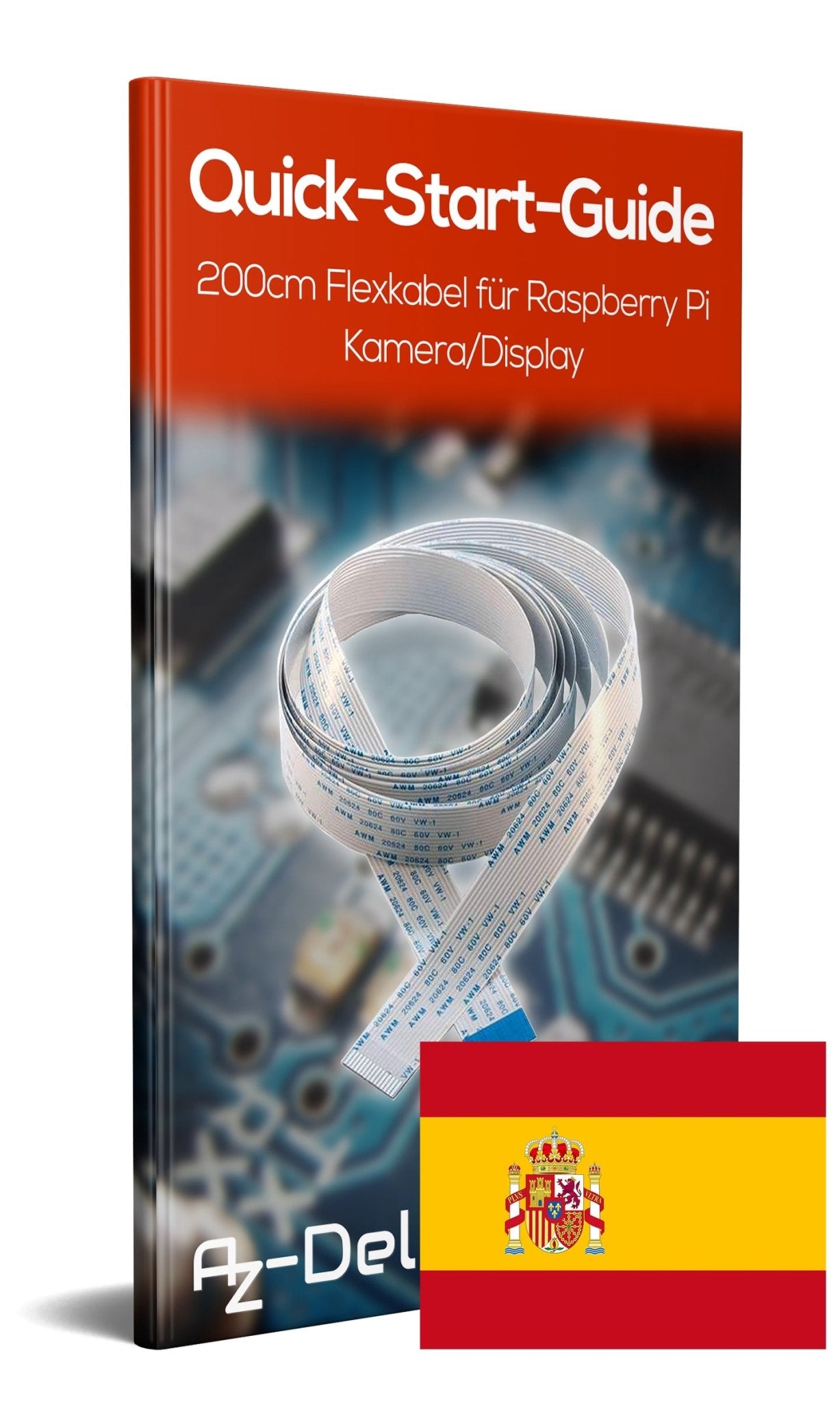 200 cm Ersatz Flexkabel für Raspberry Pi Kamera / Display