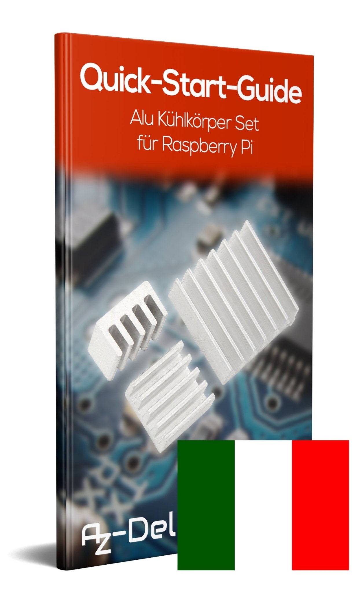 Lavello di calore in alluminio per Raspberry Pi
