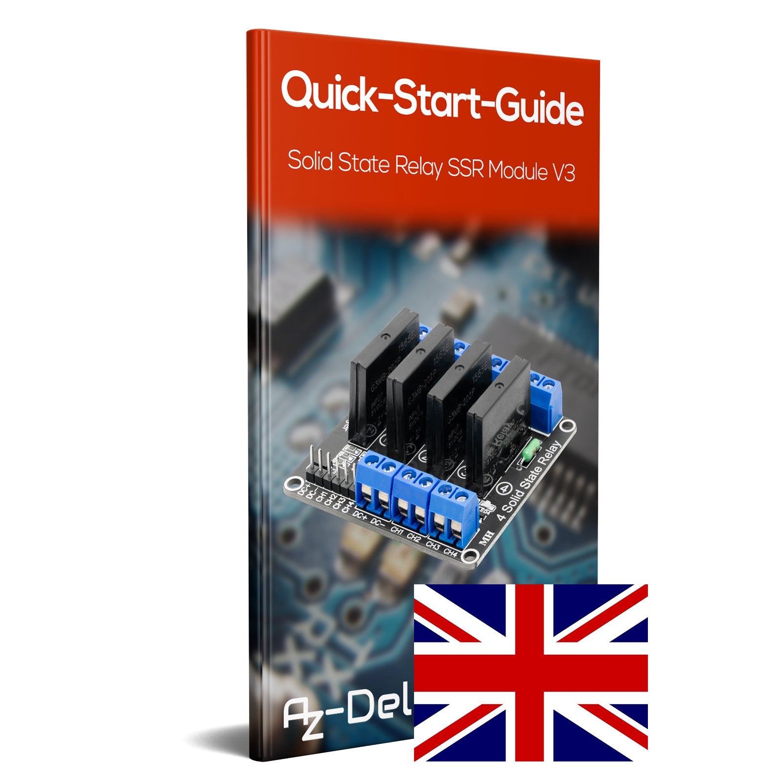 Relè a stato solido a 4 canali Interruttore di alimentazione a basso livello 5V DC compatibile con Arduino e Raspberry Pi