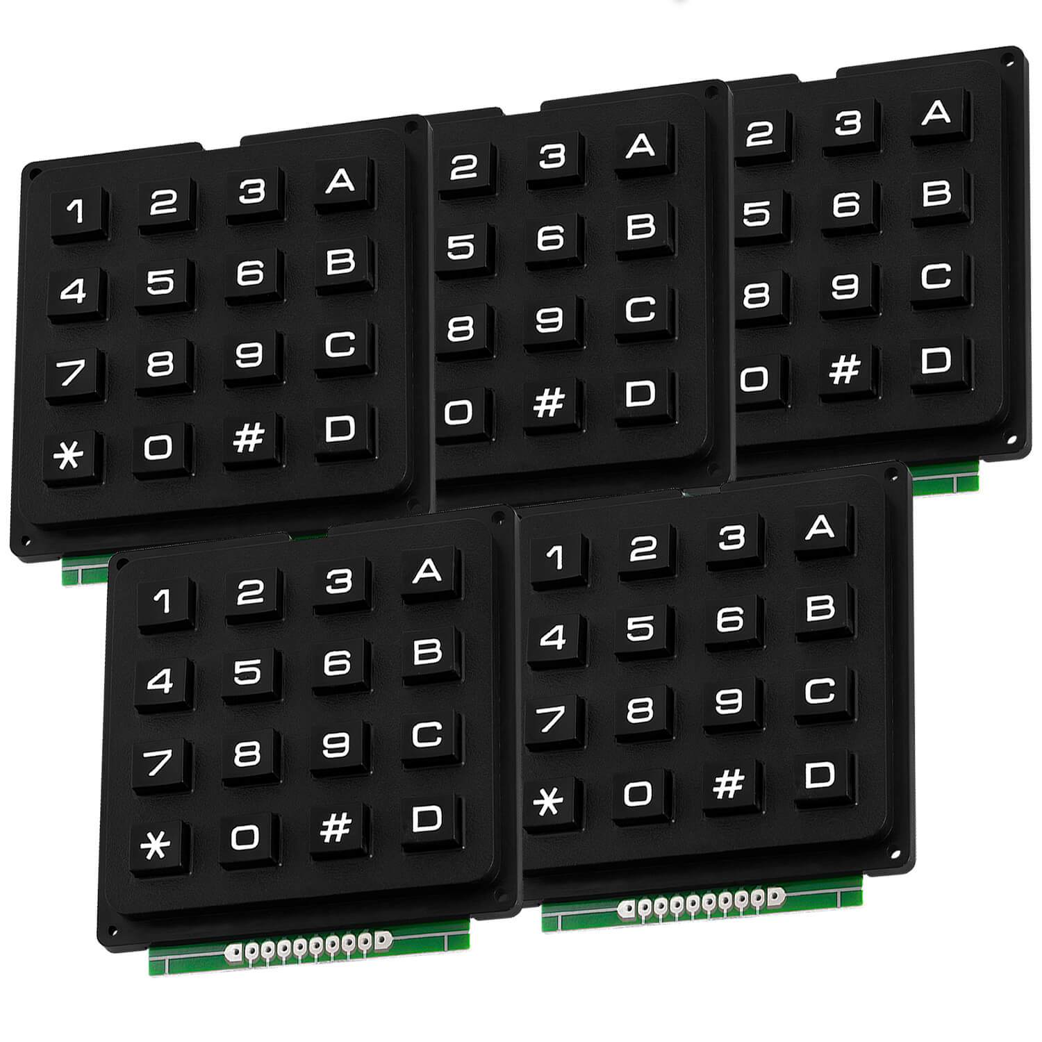 4x4 Matrix Keypad Tastatur kompatibel mit Arduino und Raspberry Pi
