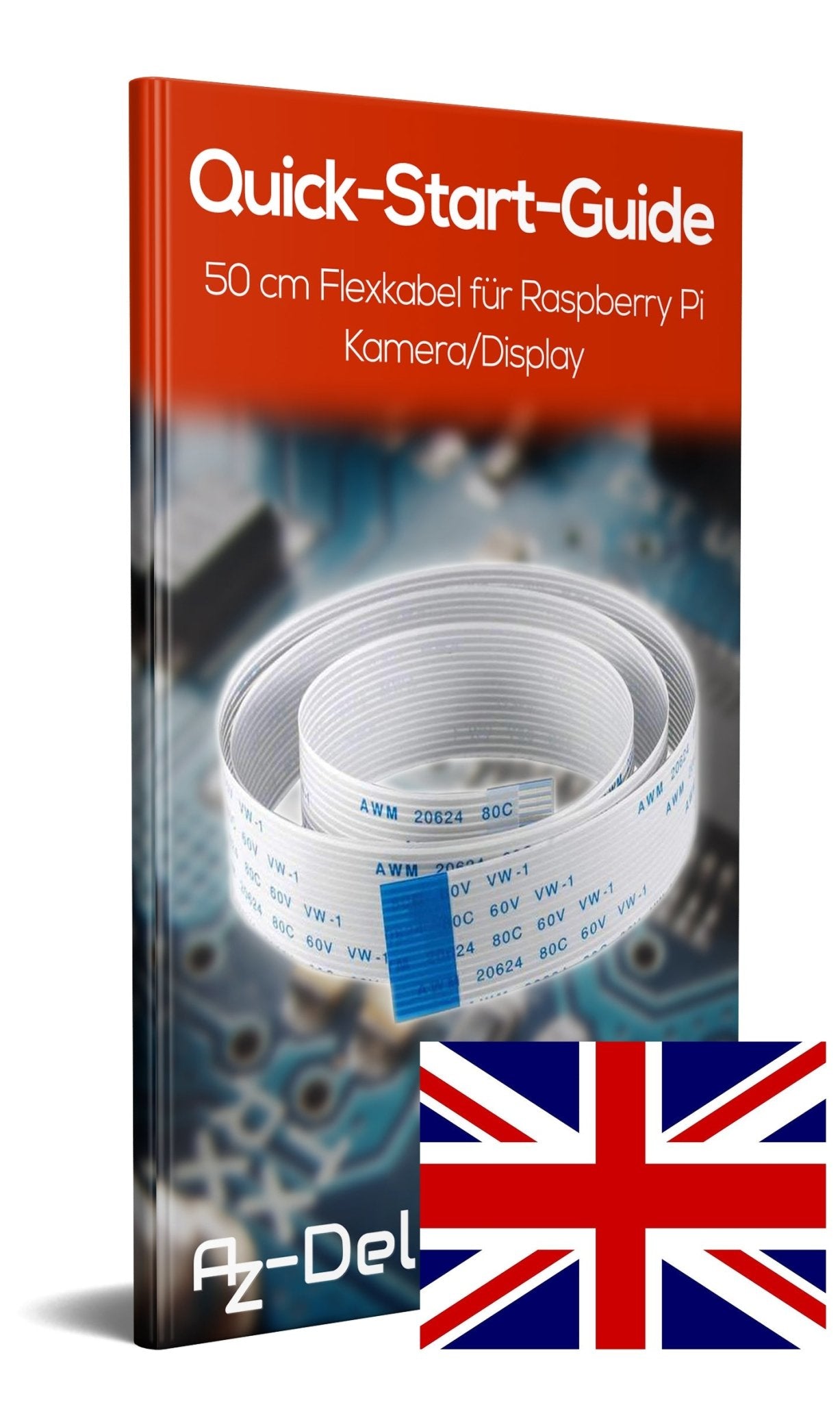 Cable flexible de repuesto de 50 cm para cámara Raspberry Pi