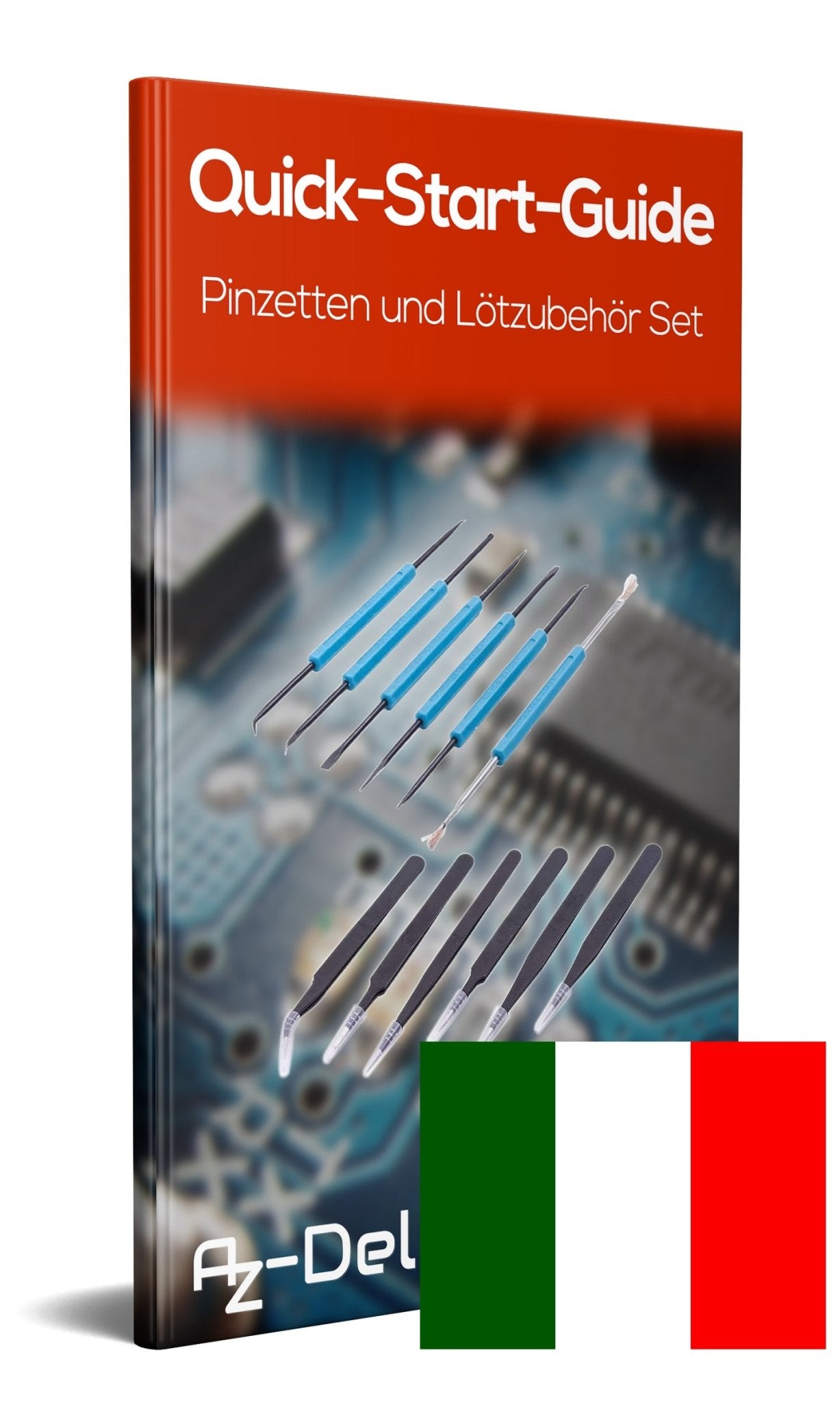 Set di pinzette e accessori per saldature