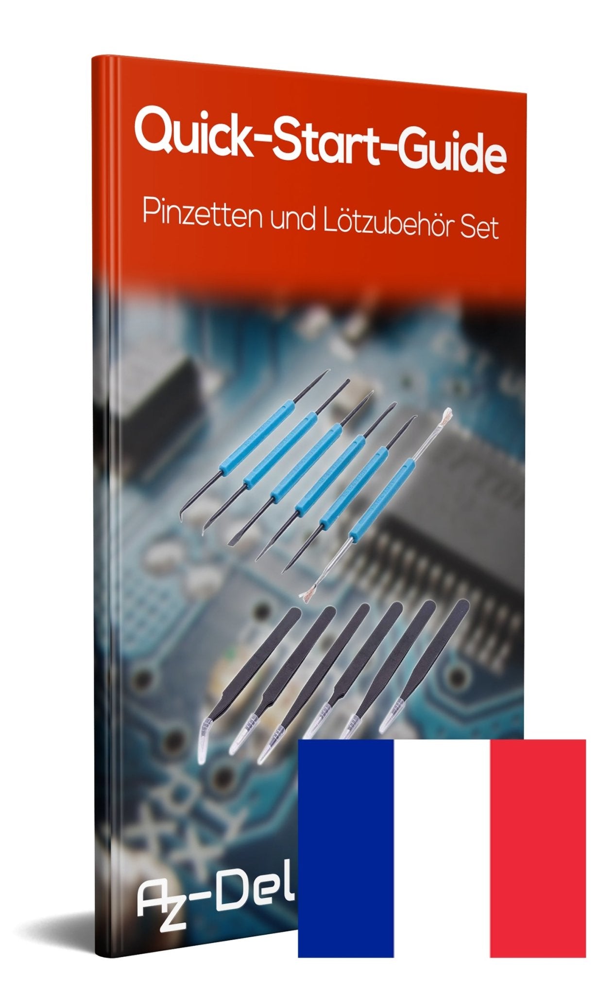 Set di pinzette e accessori per saldature