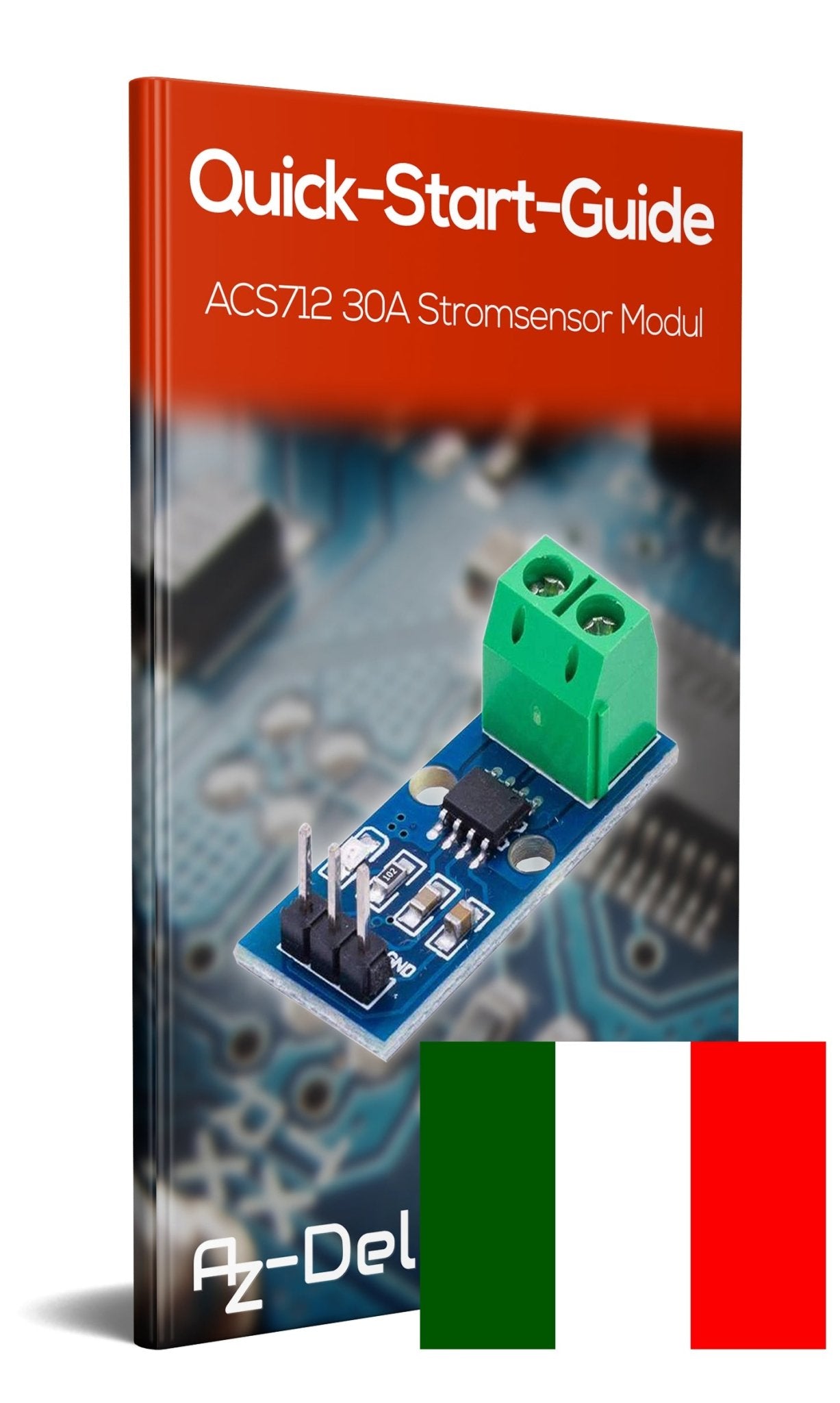 ACS712 30A Ampere Stromsensor Range Modul Current Sensor für Bascom - AZ-Delivery