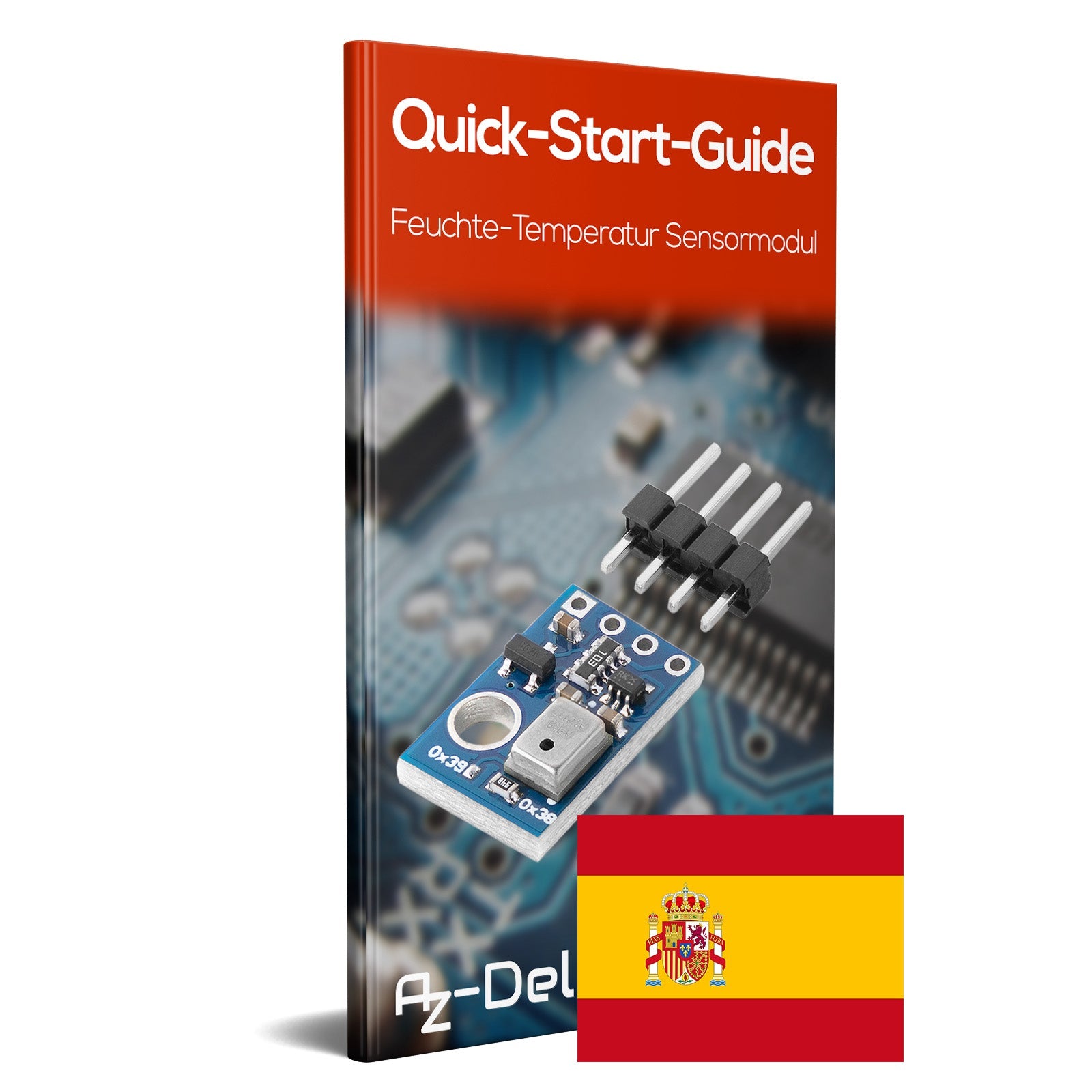 AHT10 Feuchte-Temperatur-Sensormodul Feuchtigkeitssensor Modul zur Temperaturmessung der feuchten Luft - AZ-Delivery