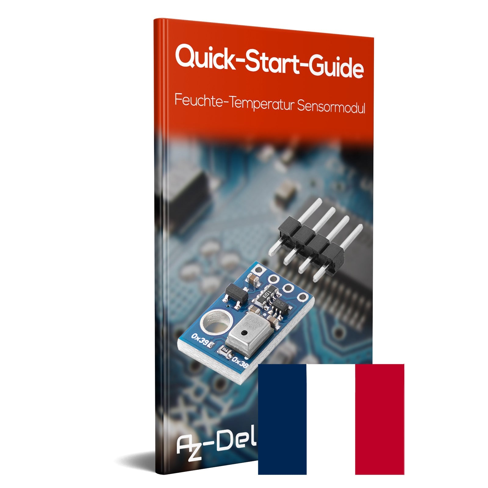 AHT10 Feuchte-Temperatur-Sensormodul Feuchtigkeitssensor Modul zur Temperaturmessung der feuchten Luft - AZ-Delivery