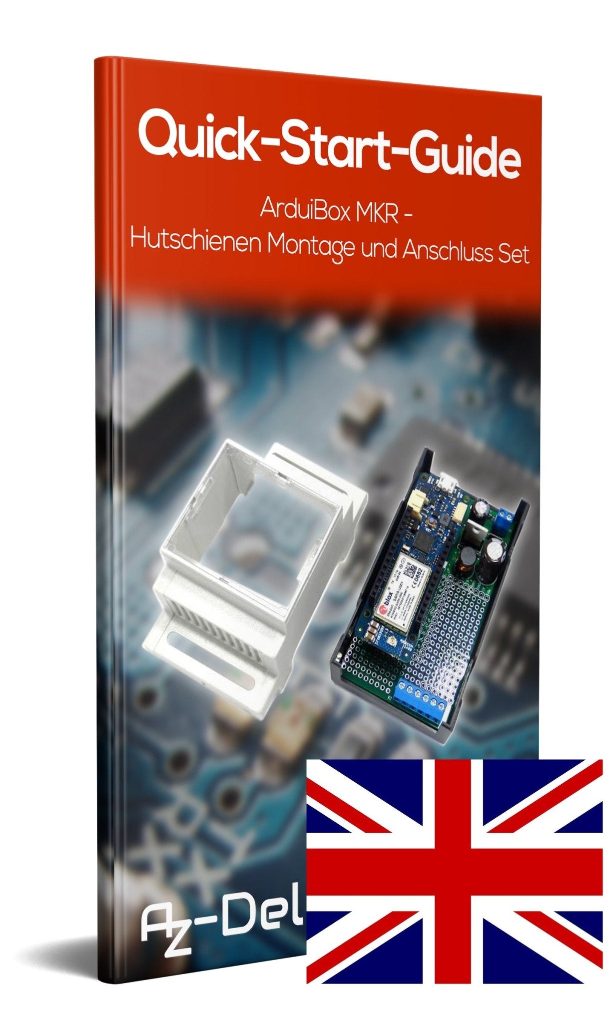 ArduiBox MKR - Hutschienen Montage- und Anschluss Set - AZ-Delivery