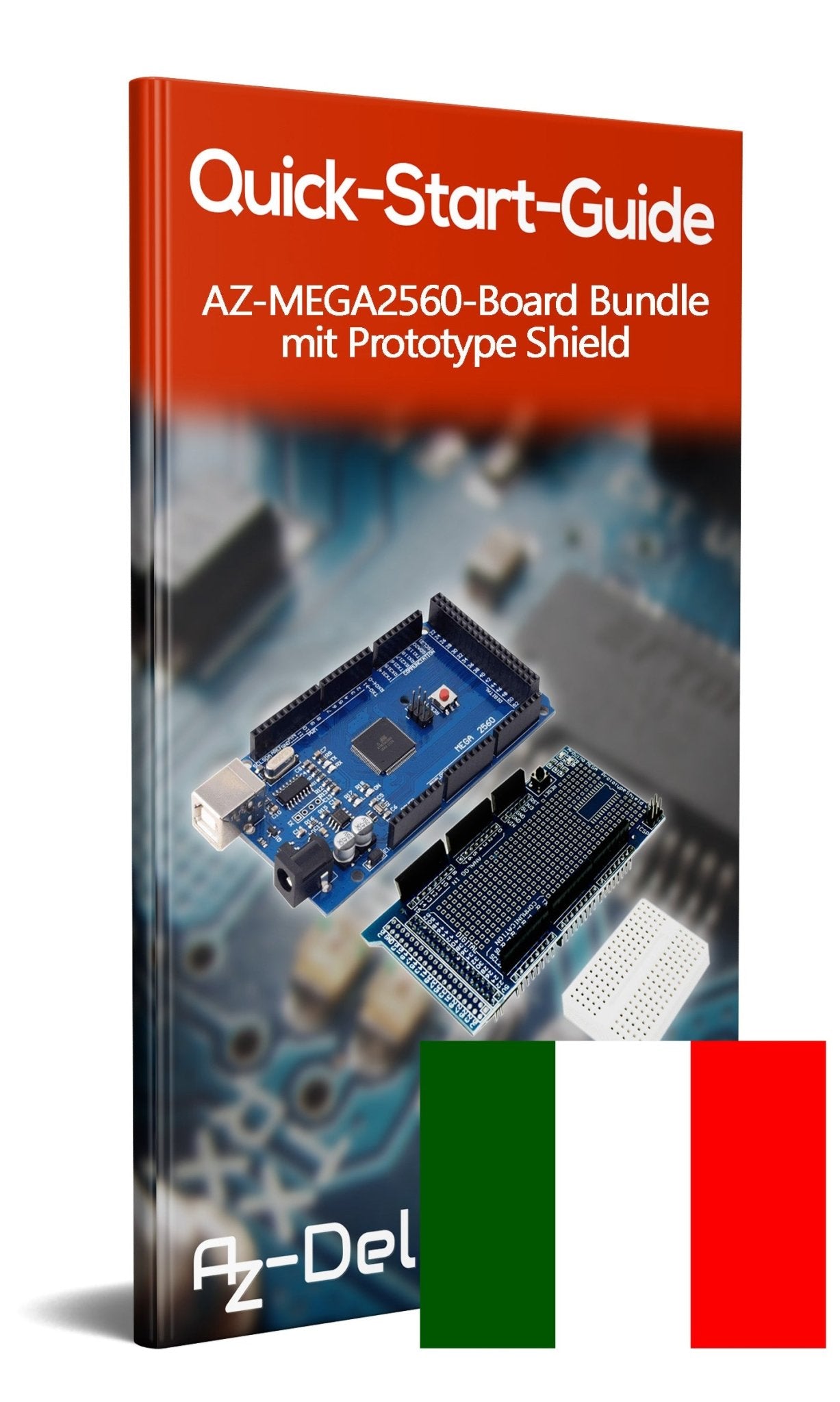 AZ-MEGA2560-Board Bundle mit Prototype Shield für AZ-MEGA2560-Board - AZ-Delivery