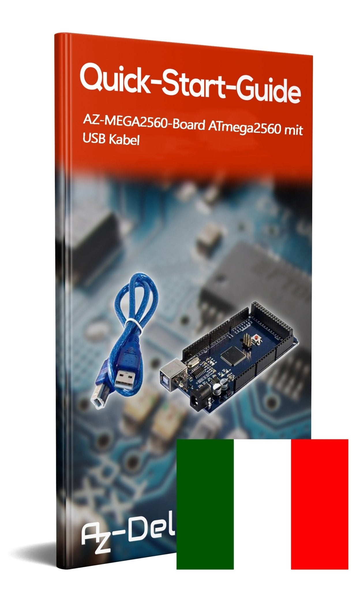 AZ-MEGA2560-Board mit ATmega2560 mit USB Kabel - AZ-Delivery
