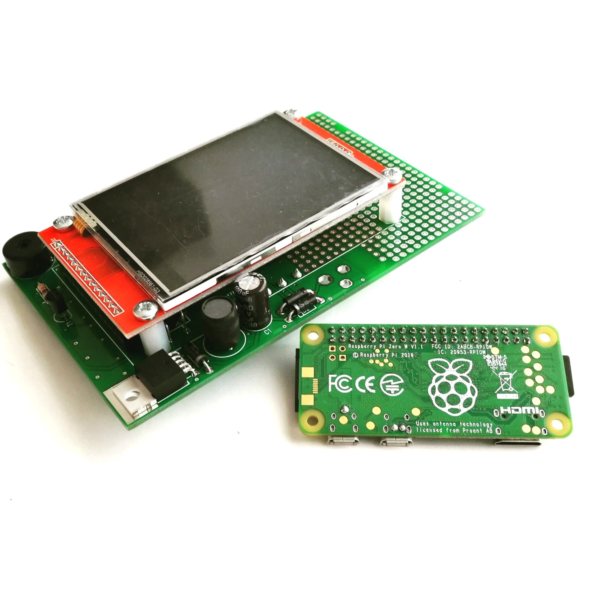 AZ-Touch Wandgehäuseset mit Touchscreen für Raspberry Pi Zero - AZ-Delivery