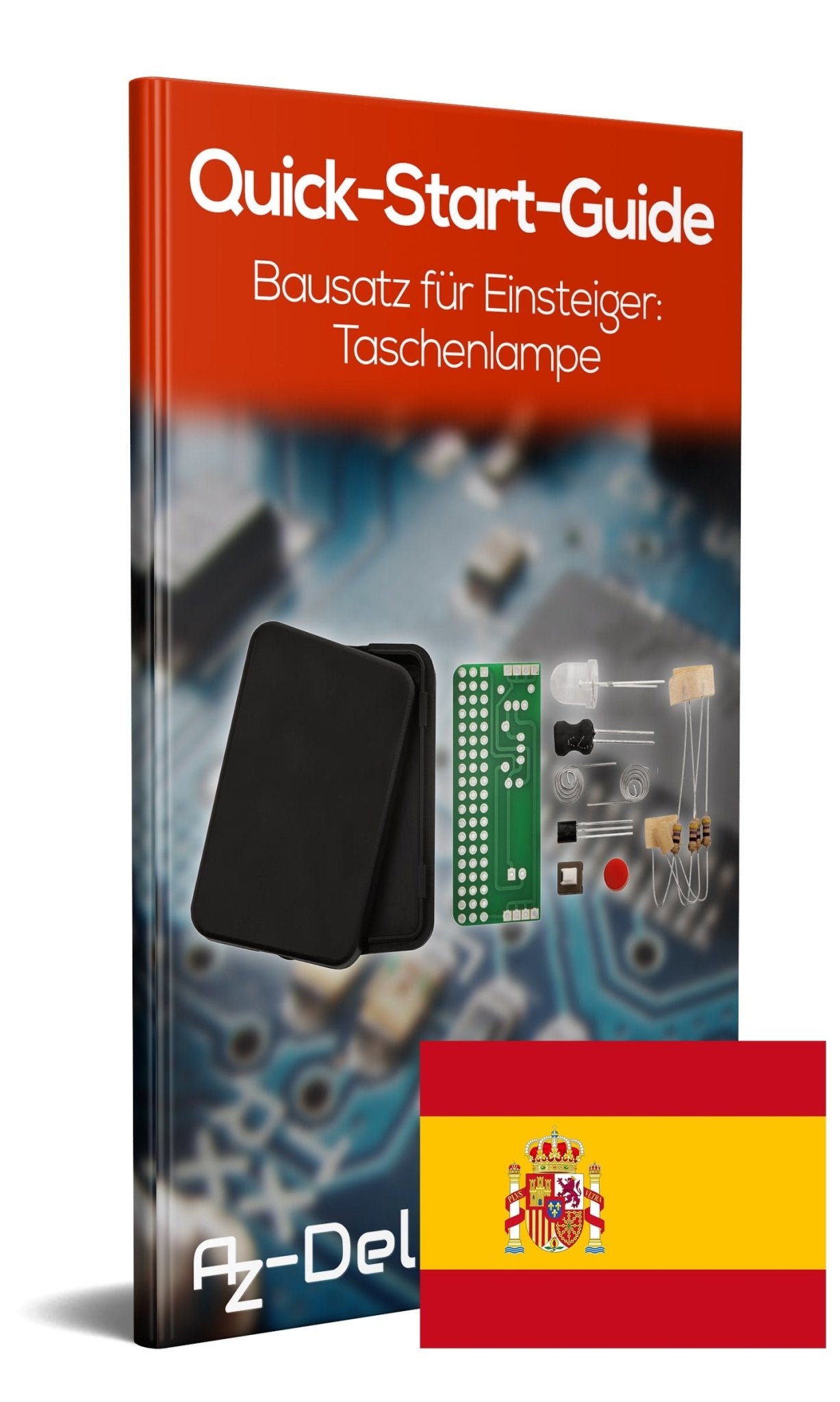 Bausatz für Einsteiger: Taschenlampe - AZ-Delivery