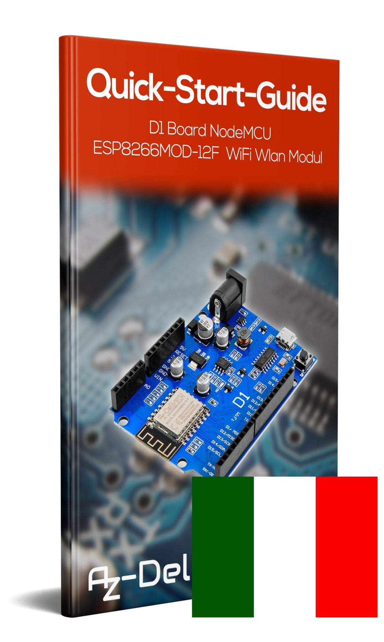 D1 Board NodeMCU ESP8266MOD-12F WiFi Wlan Modul - AZ-Delivery