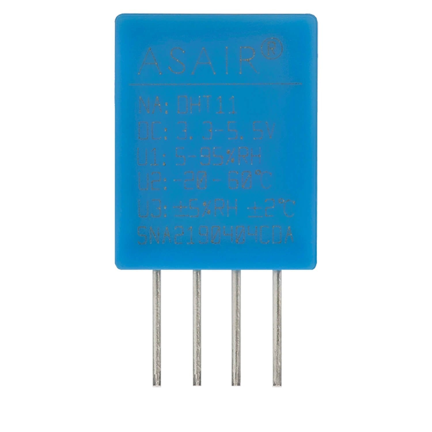 DHT11 Temperatursensor und Luftfeuchtigkeitssensor kompatibel mit Arduino und Raspberry Pi - AZ-Delivery