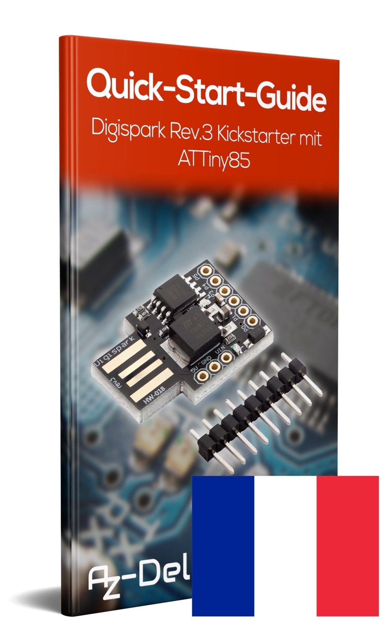 Digispark Rev.3 Kickstarter mit ATTiny85 und USB - AZ-Delivery