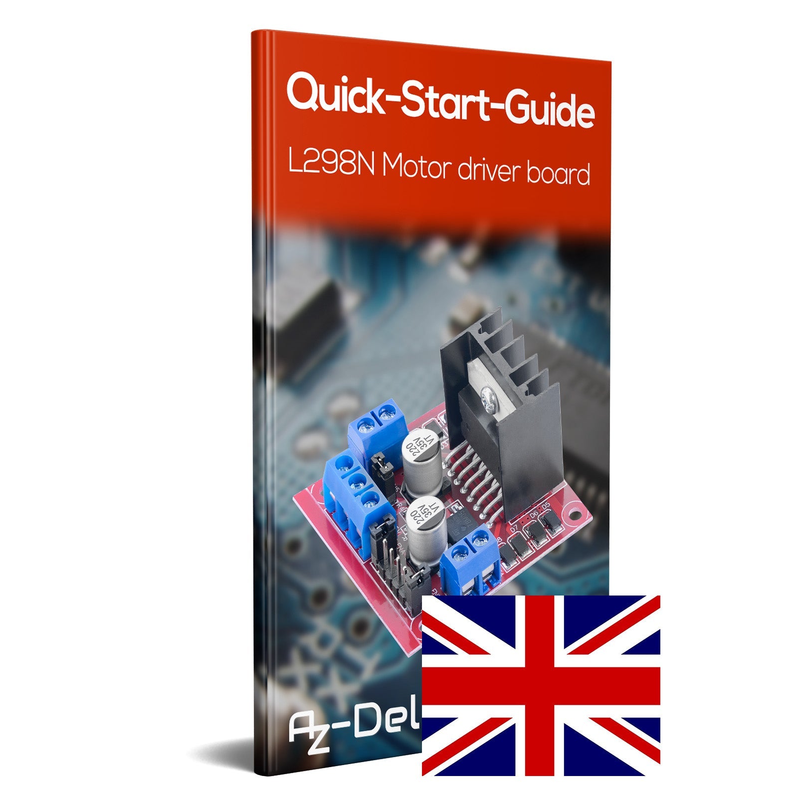 Doppel H-Brücke DC Motor Controller Board Modul AZ-L298N | kompatibel mit Arduino - AZ-Delivery