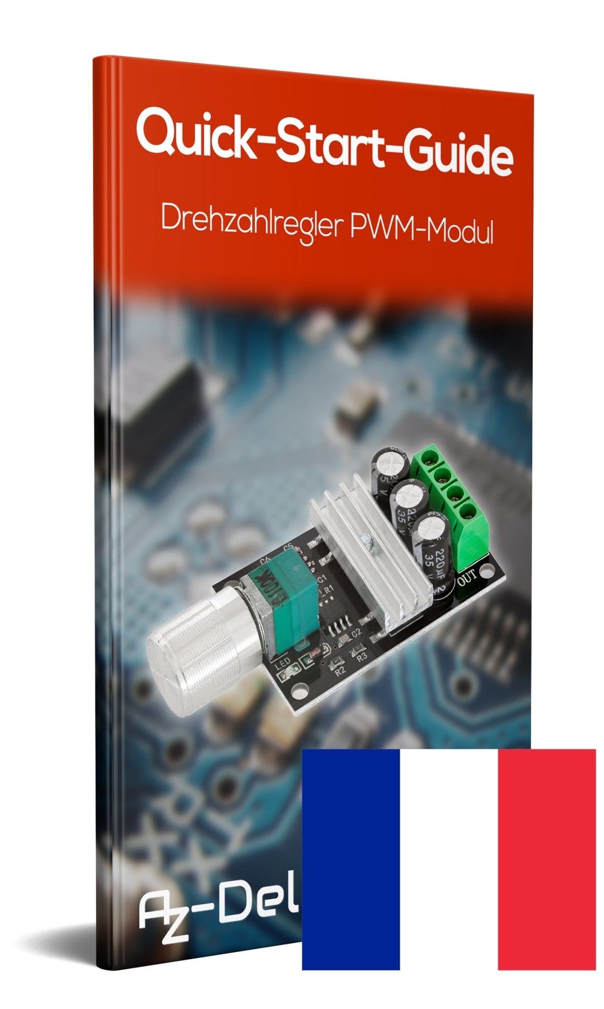 Drehzahlregler PWM-Modul DC Motor Geschwindigkeit Schalter - AZ-Delivery