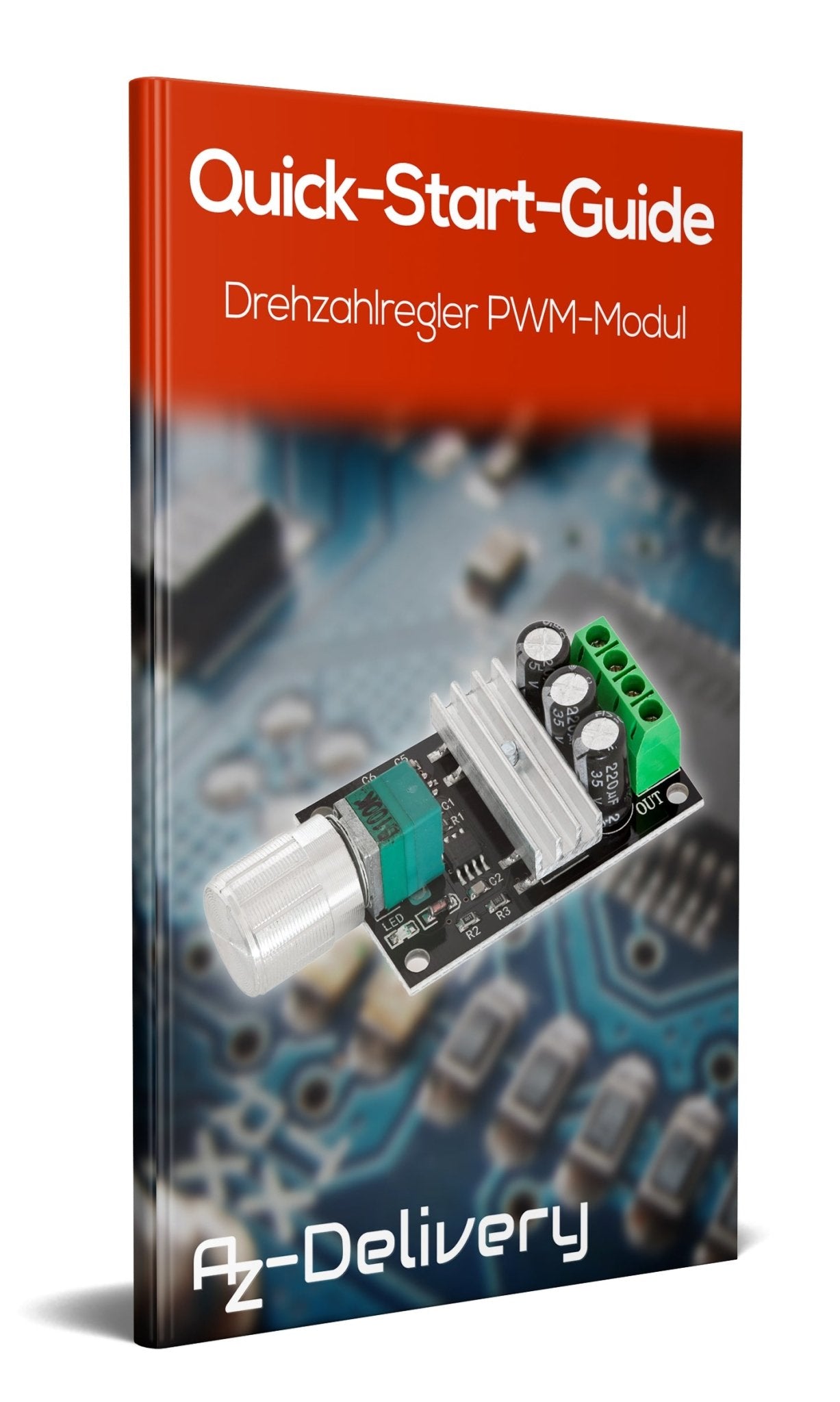 Drehzahlregler PWM-Modul DC Motor Geschwindigkeit Schalter - AZ-Delivery
