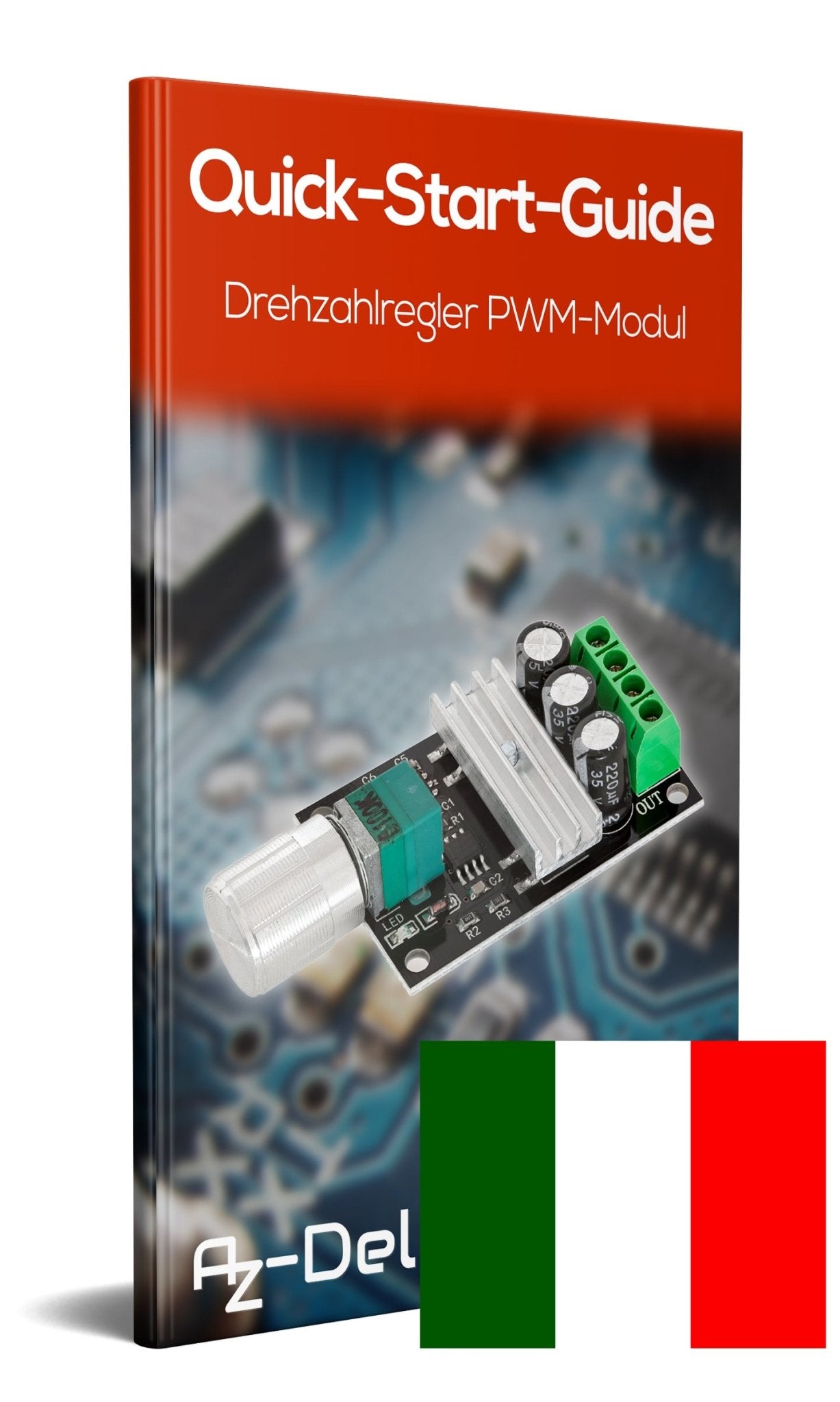 Drehzahlregler PWM-Modul DC Motor Geschwindigkeit Schalter - AZ-Delivery