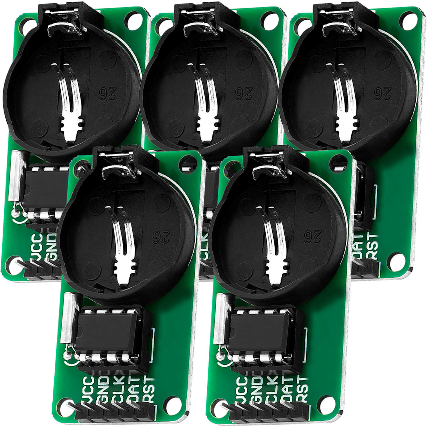 DS1302 Serial Real Time Clock RTC Echtzeituhr Clock Modul für Raspberry PI - AZ-Delivery