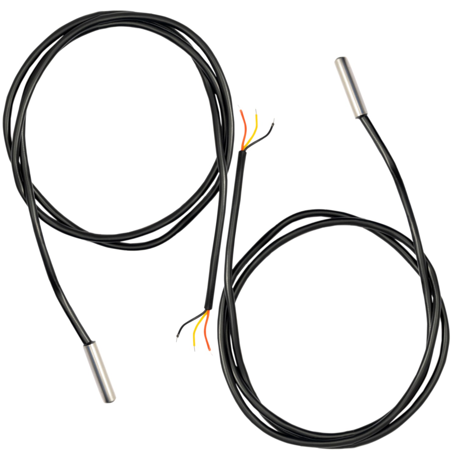 thumbnail image 2 of 10-Pack DS18B20 Waterproof Digital Temperature Sensors - 1-Meter Cable Length 2 of 14
