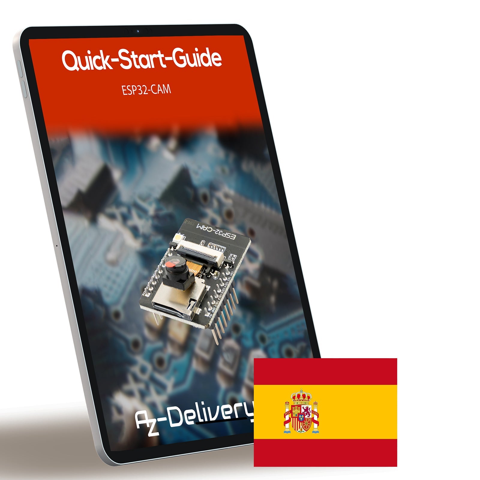 ESP32-Cam Modul (ESP32 Wifi/Bluetooth Modul inklusive Kamera) - AZ-Delivery