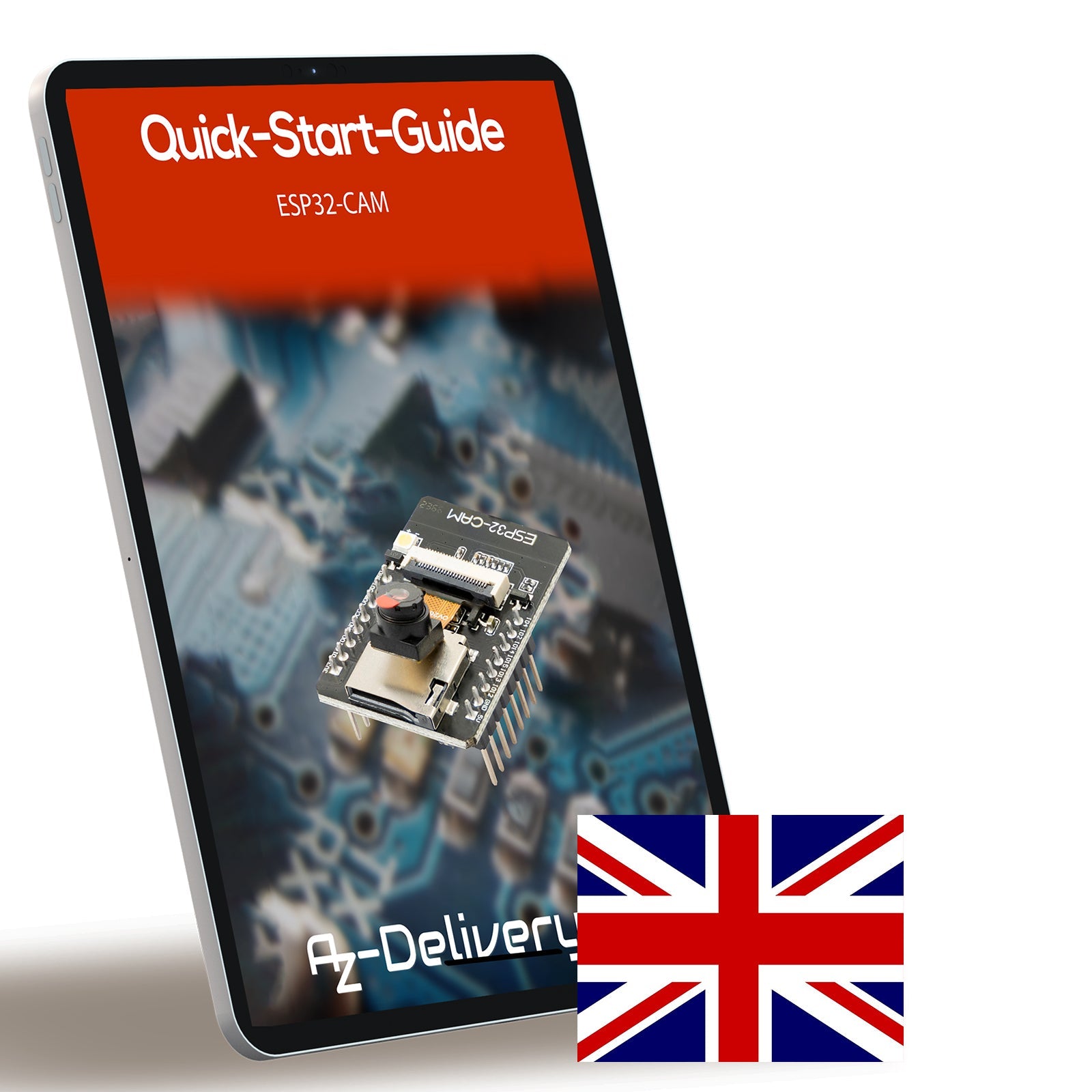 ESP32-Cam Modul (ESP32 Wifi/Bluetooth Modul inklusive Kamera) - AZ-Delivery