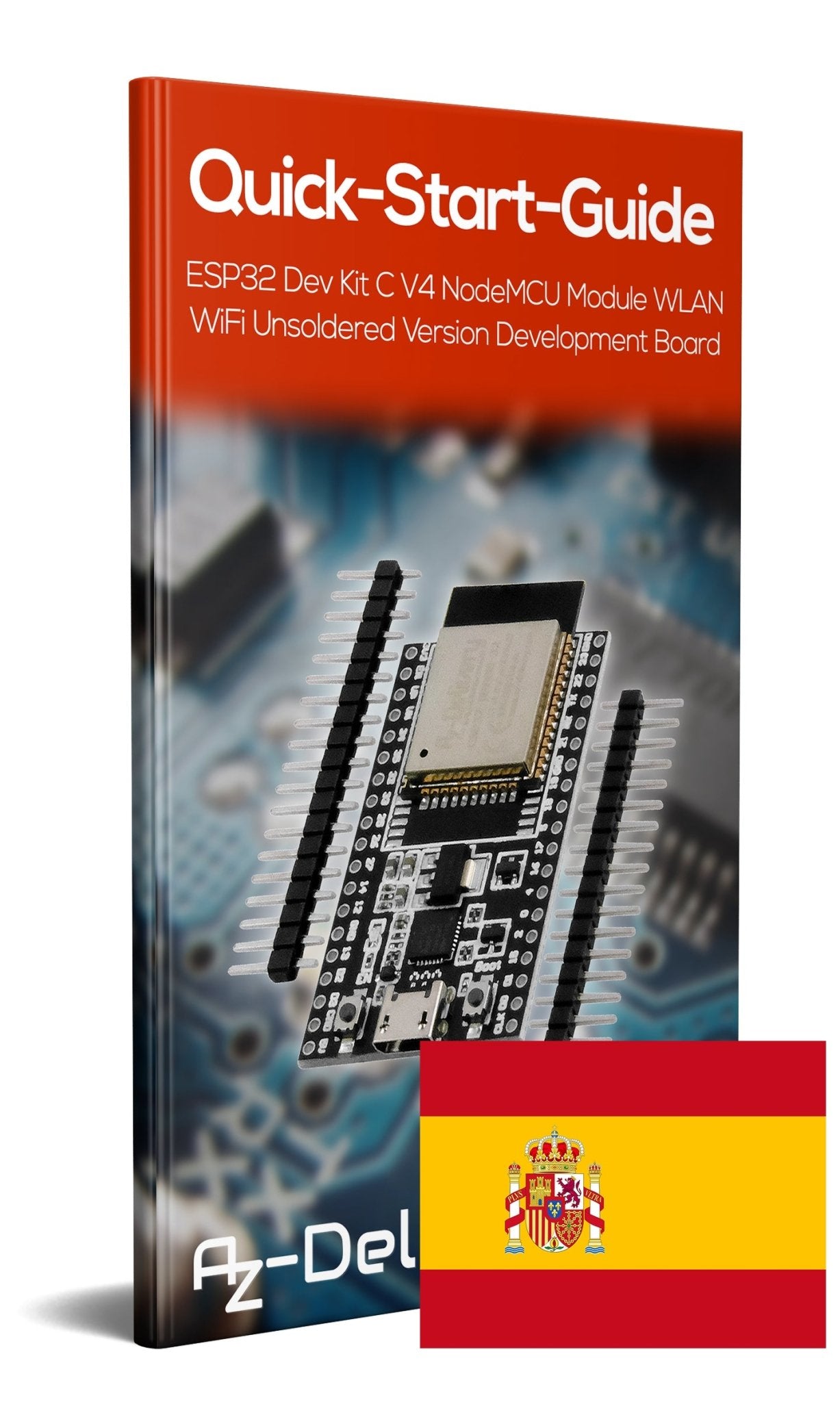 ESP32 Dev Kit C V4 unverlötet - AZ-Delivery